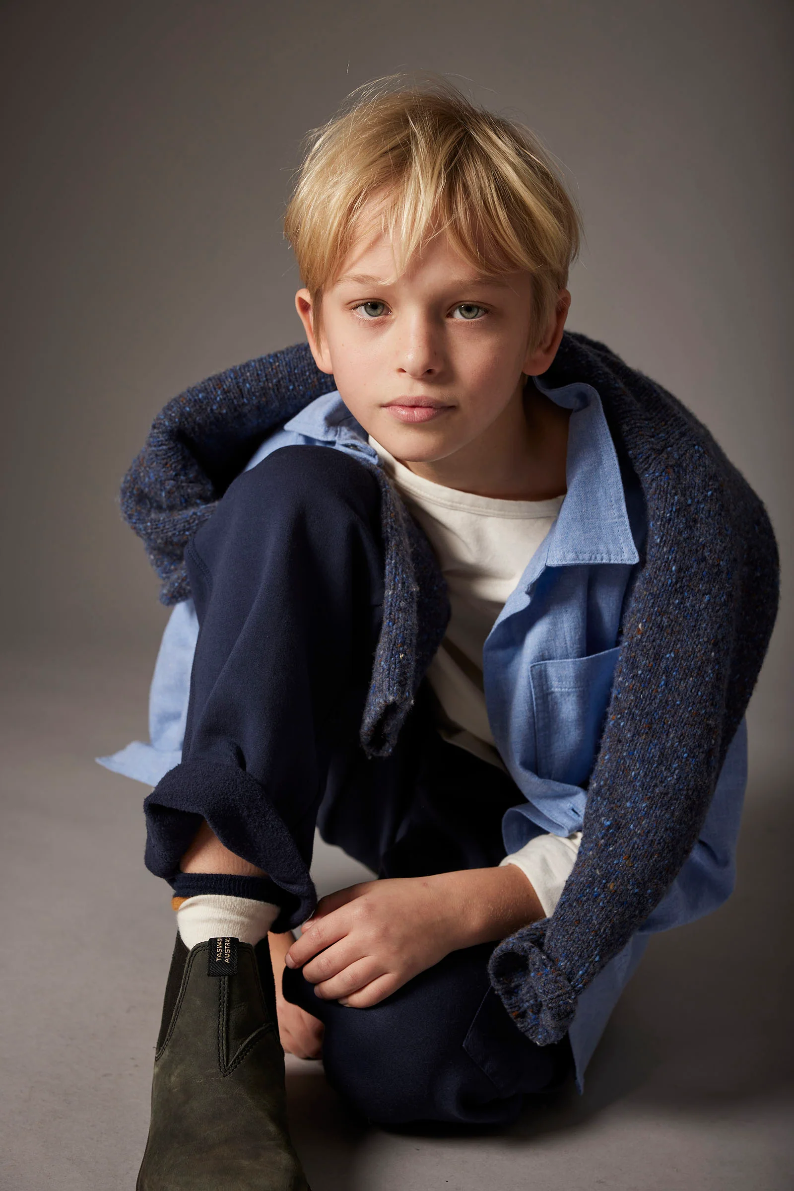 Mélange Flannel Shirt - Turin - Image 3