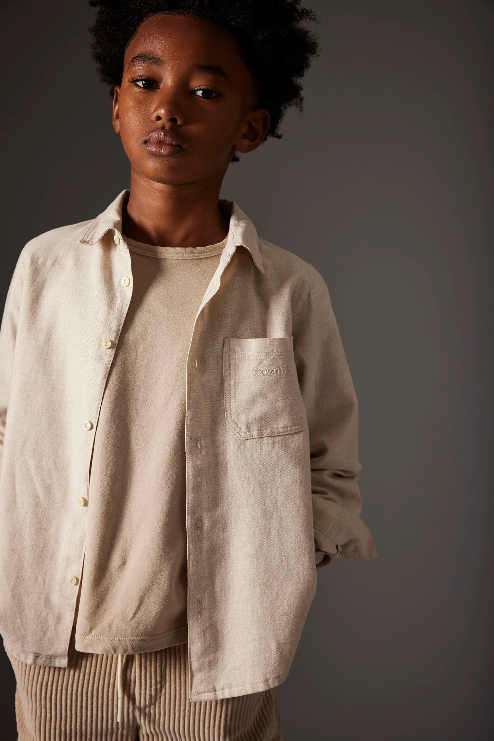 Mélange Flannel Shirt - Turin - Image 8