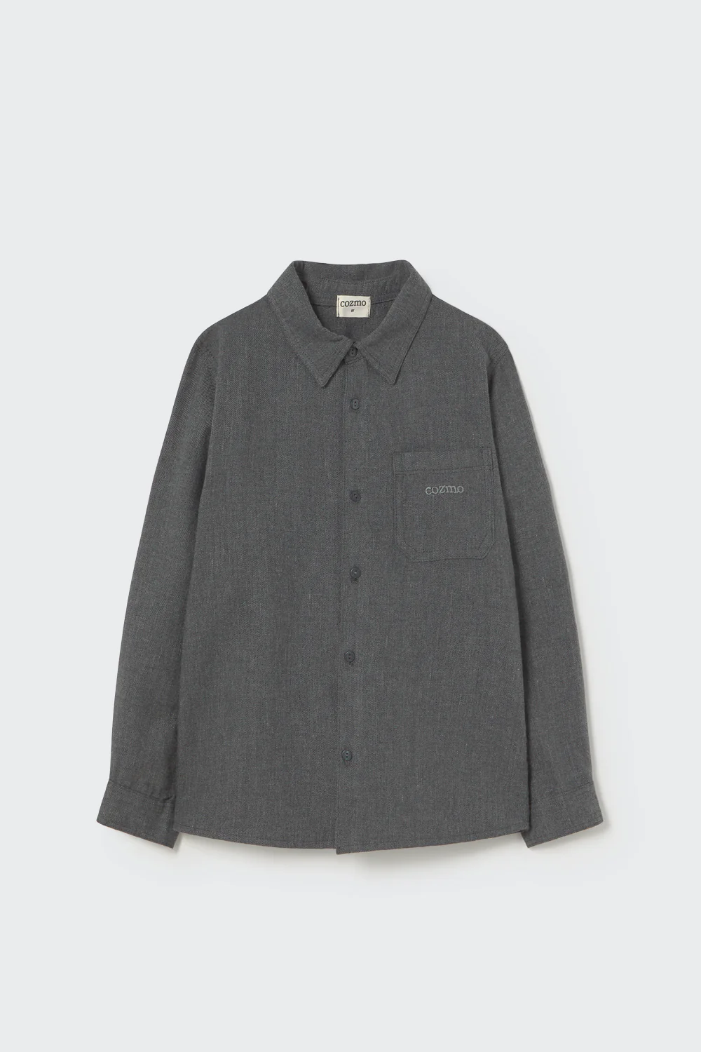 Mélange Flannel Shirt - Turin - Image 2