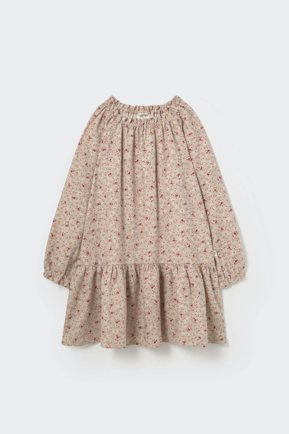 Mélange Floral Flannel Dress - Malta - Image 4