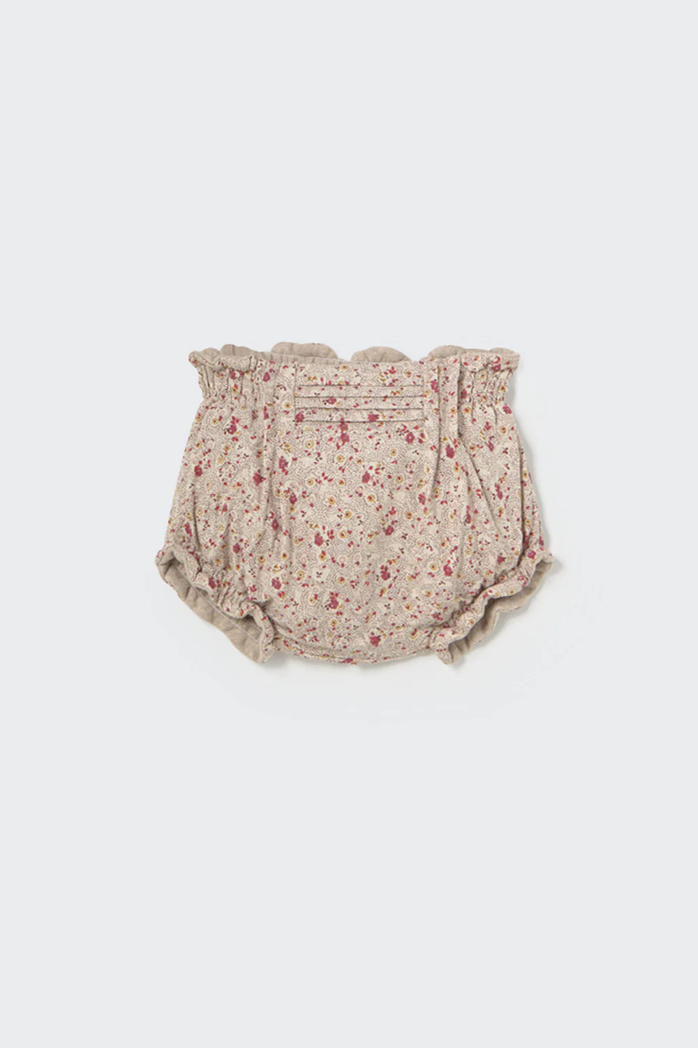 Mélange Floral Flannel Newborn Bloomers - Fano