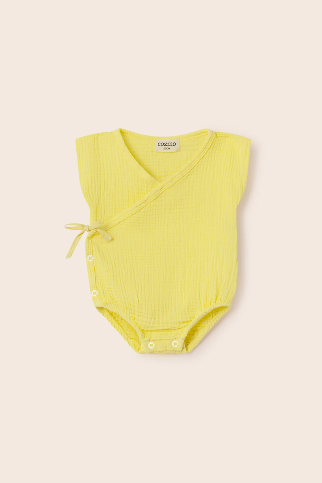 Soft Gauze Cotton Newborn Bodysuit - Image 5