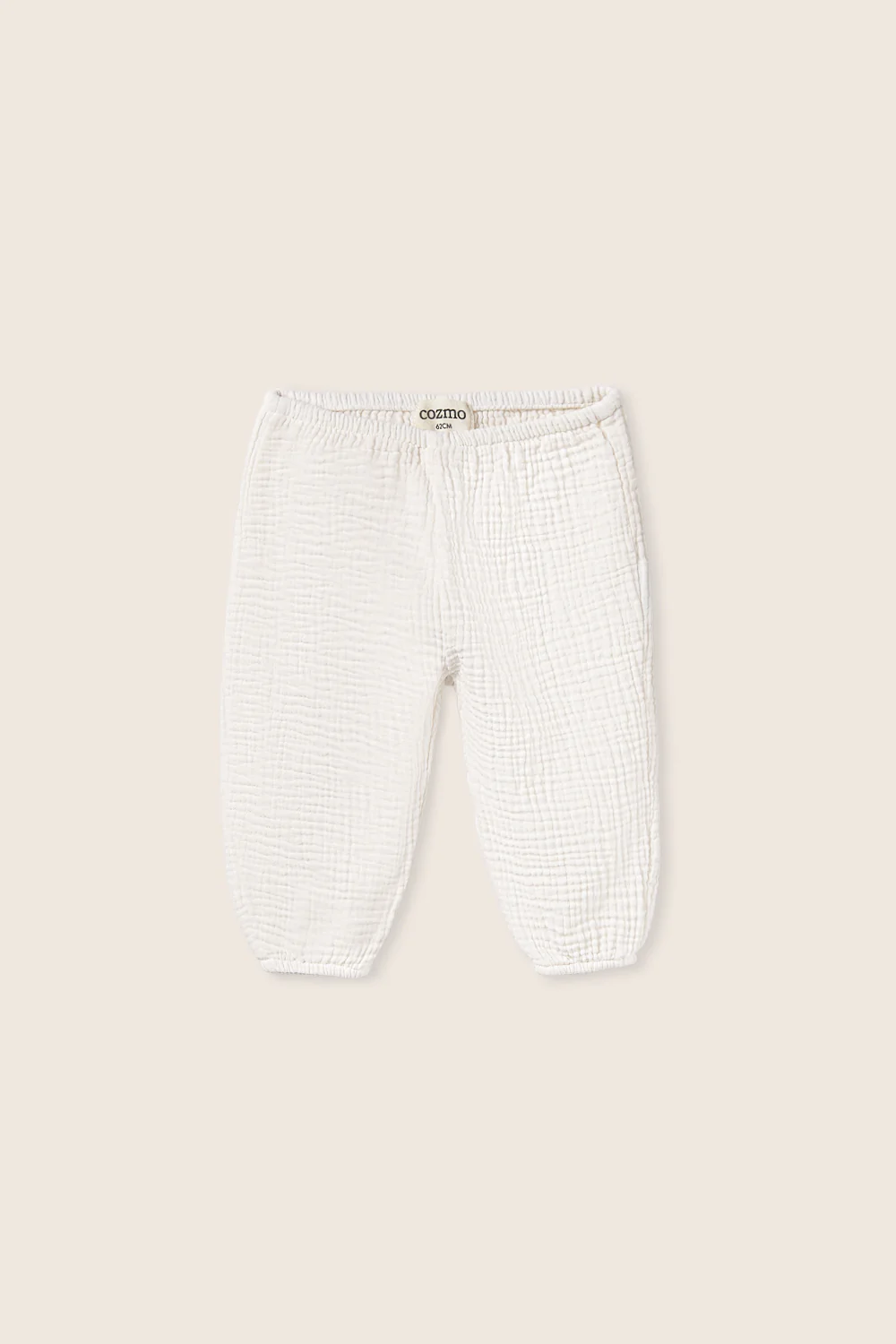 Soft Gauze Cotton Newborn Pants - Image 3