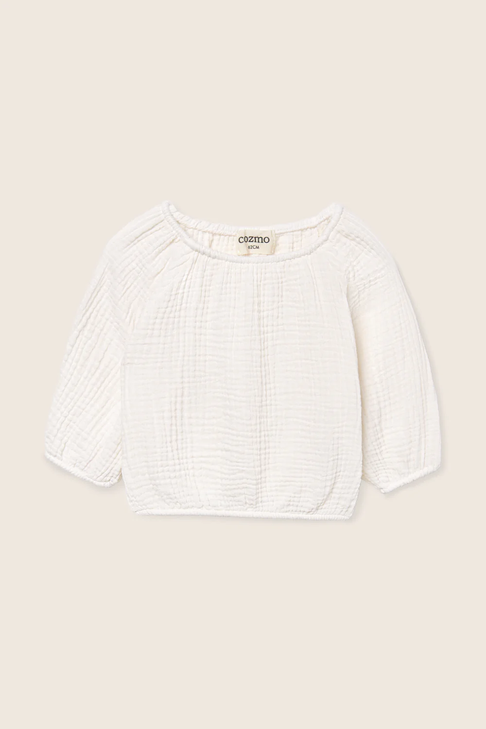 Soft Gauze Cotton Newborn Top - Image 3