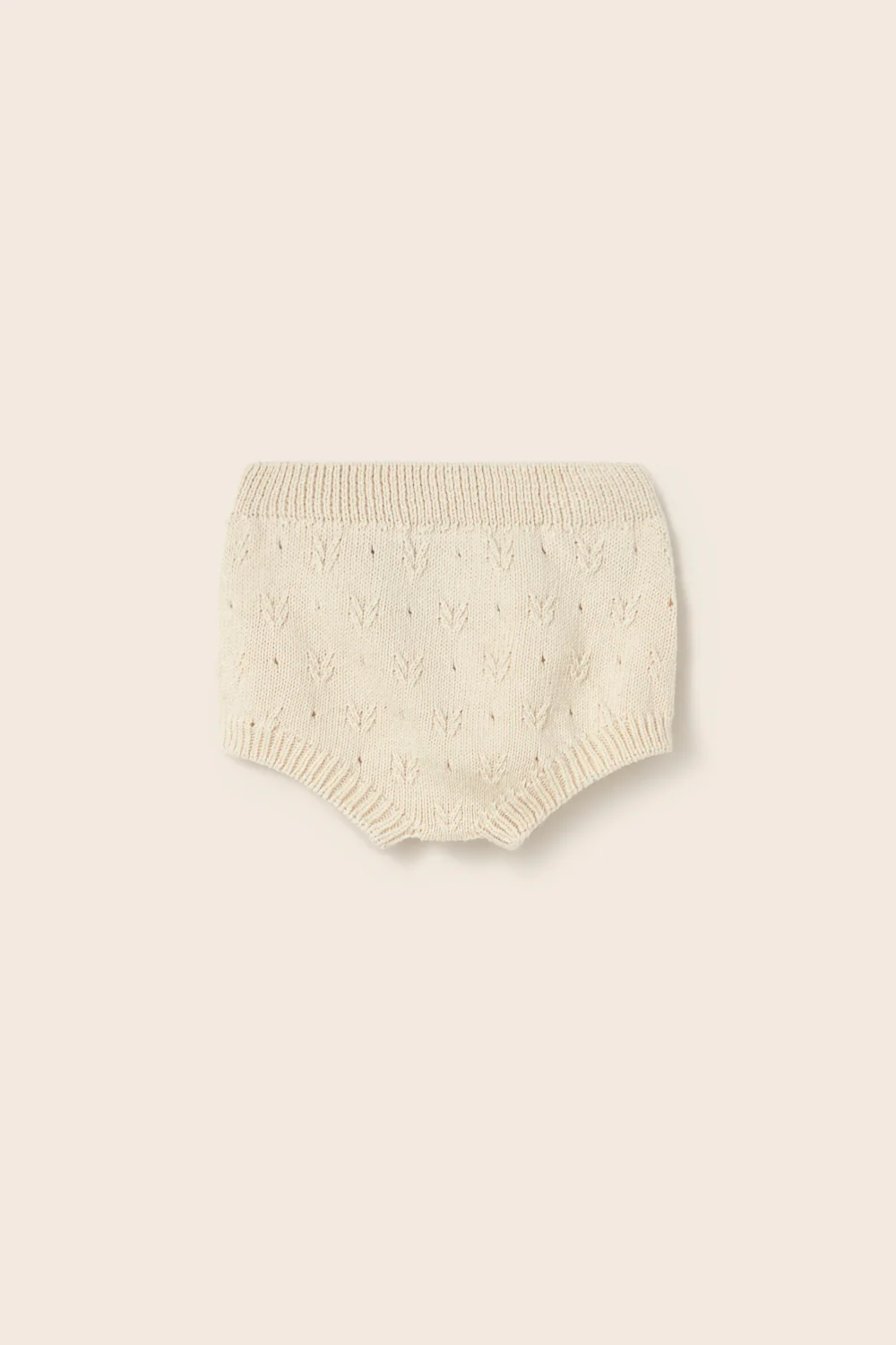 Openwork Tricot Newborn Bloomers - Image 3