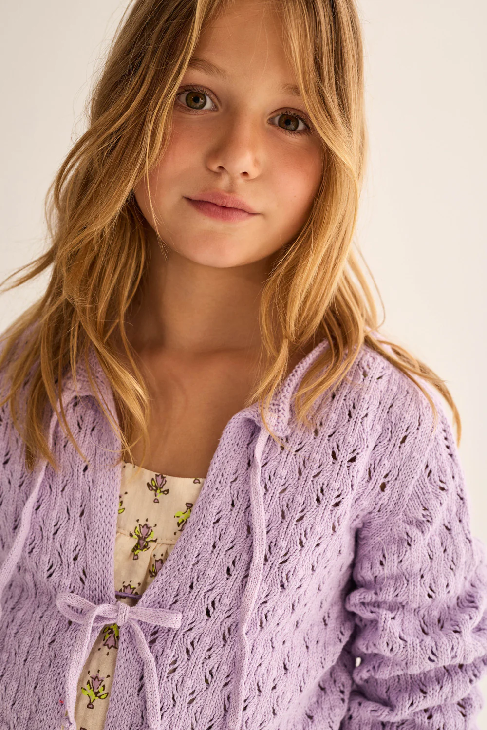 Openwork Tricot Cardigan - Image 3