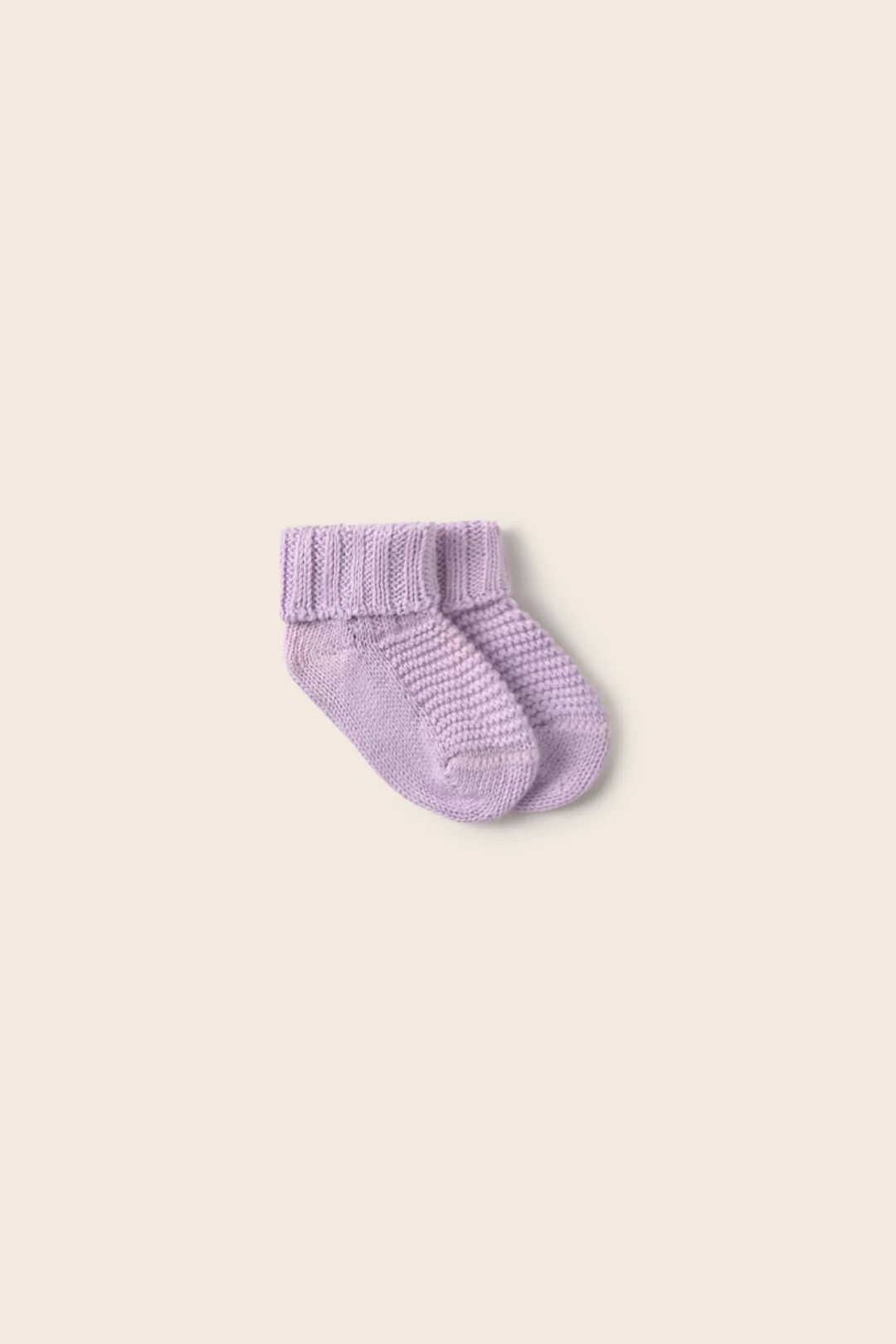 Openwork Tricot Newborn Socks - Image 3