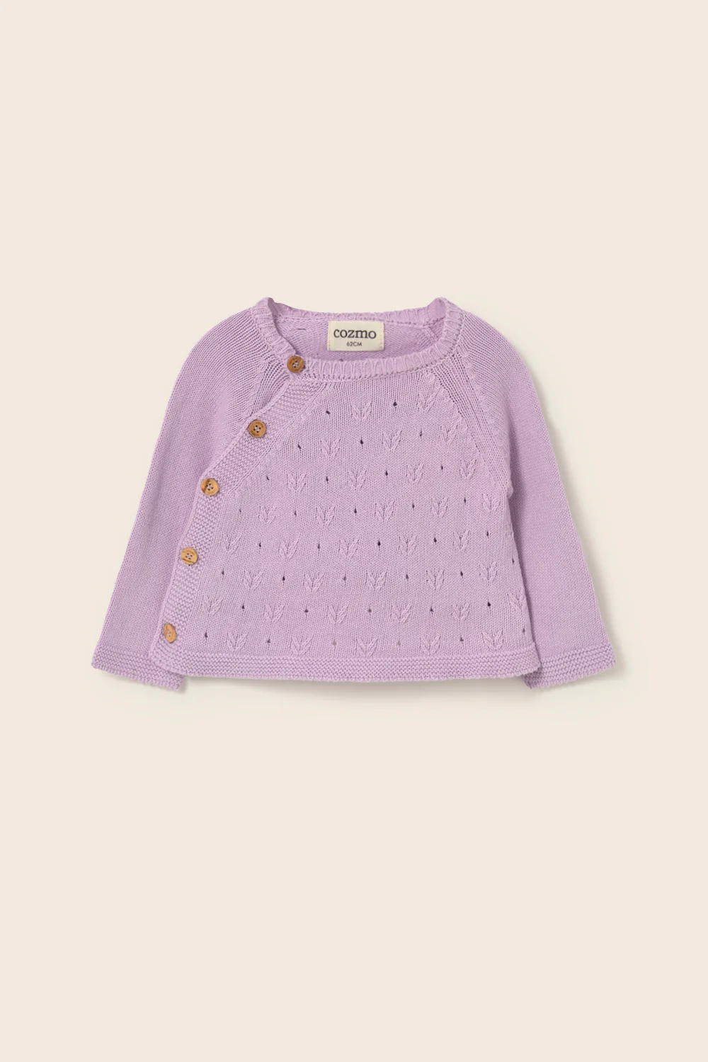 Openwork Tricot Newborn Top - Image 3