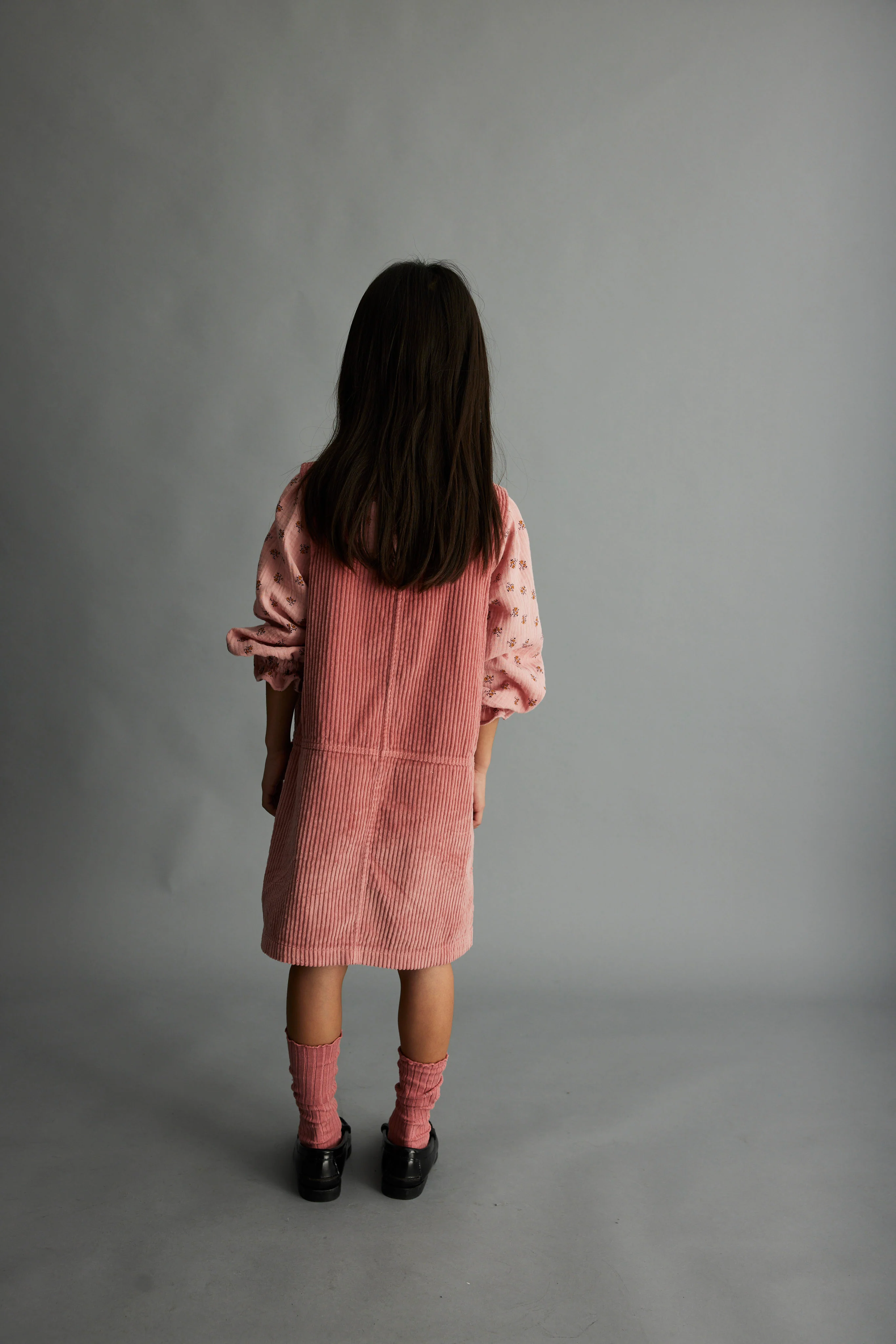 ORGANIC CORDUROY PINAFORE DRESS - Image 3