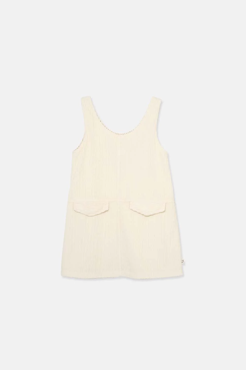 ORGANIC CORDUROY PINAFORE DRESS - Image 6