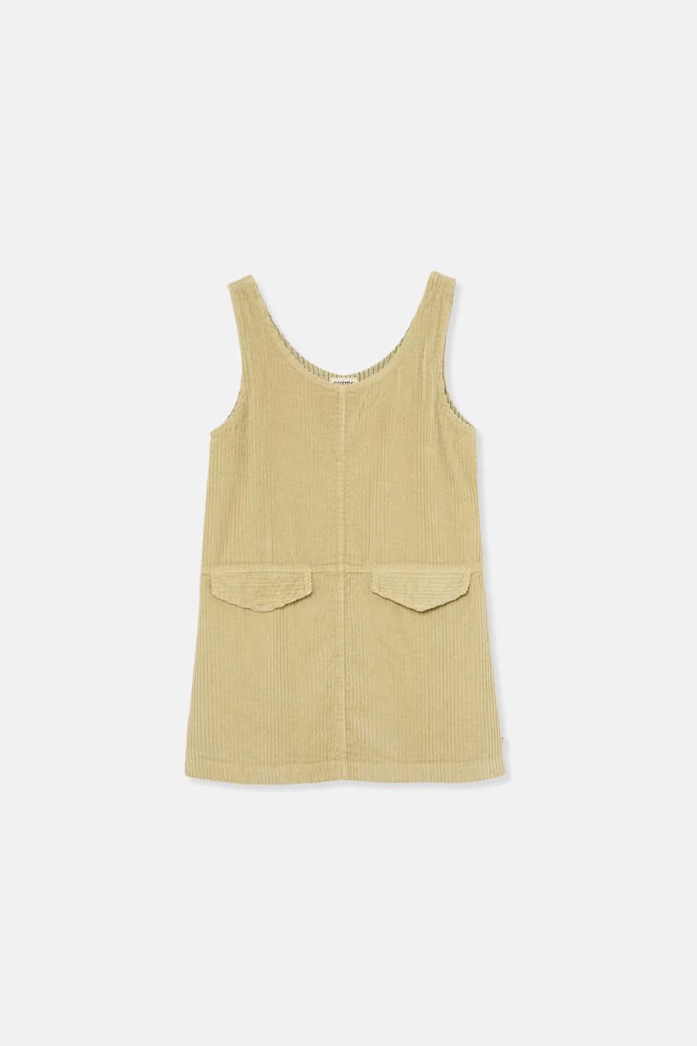 ORGANIC CORDUROY PINAFORE DRESS - Image 8