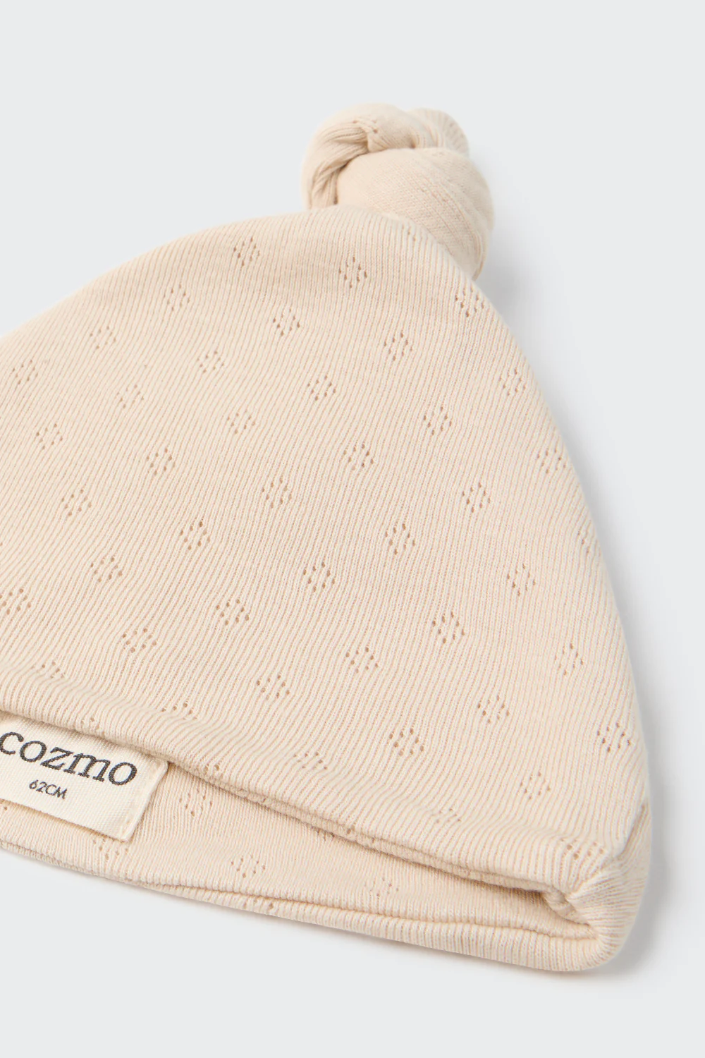 ORGANIC JACQUARD NEWBORN BEANIE - Image 3