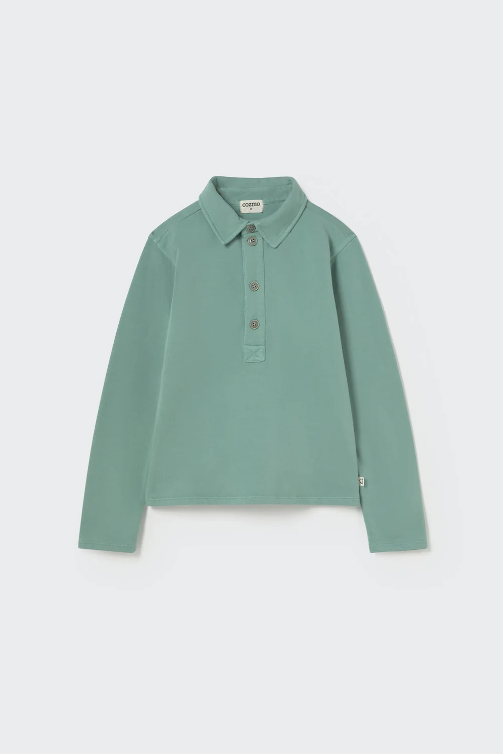 Organic Cotton Fleece Collar Sweatshirt - Cali - Image 2