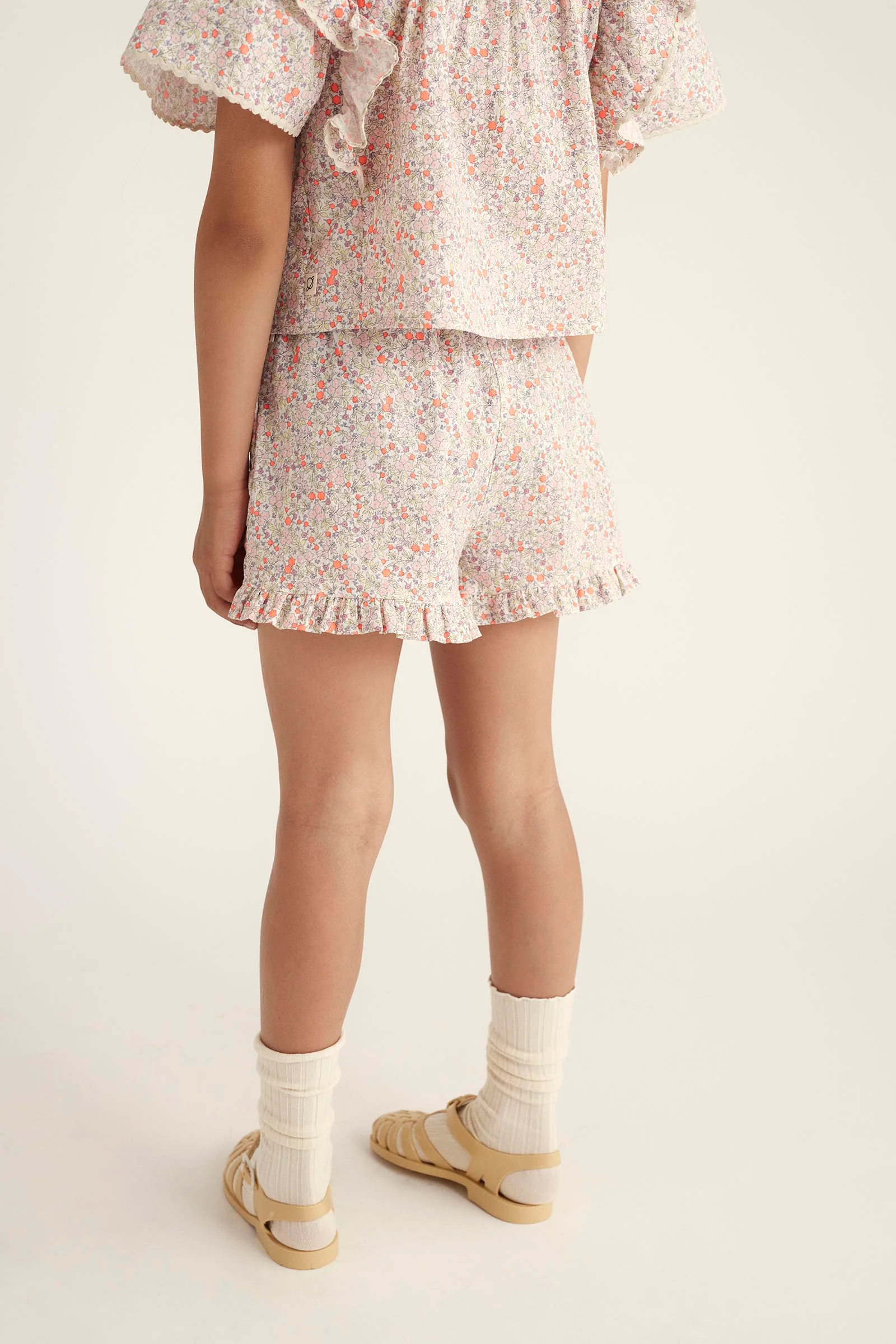 ORGANIC FLORAL SHORTS - LINA - Image 5