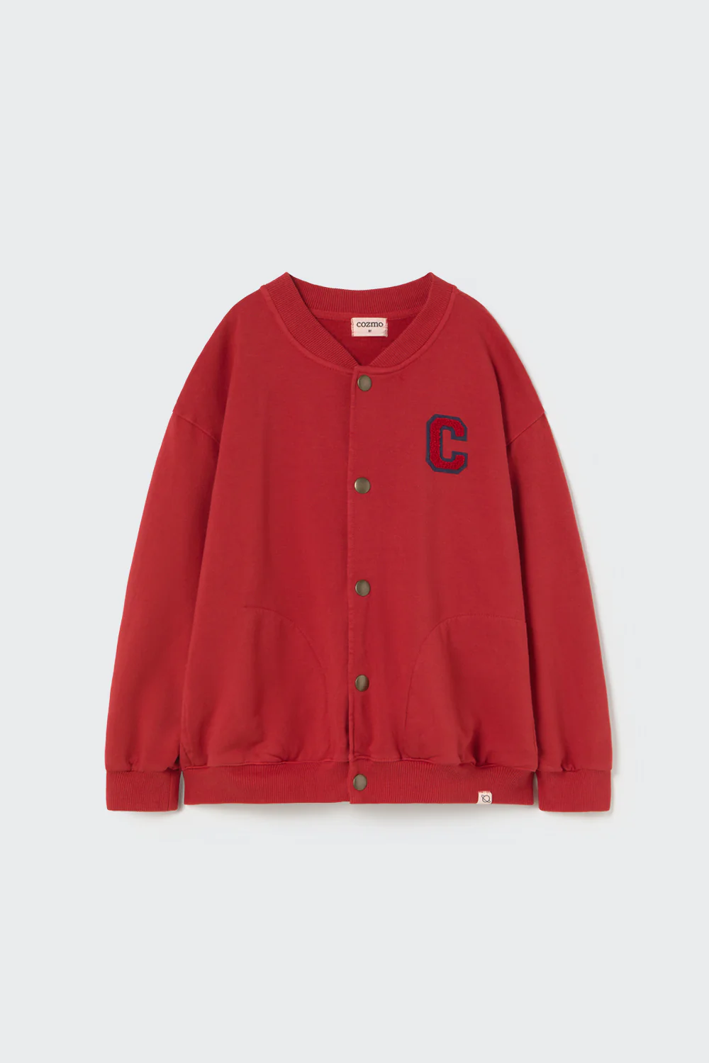 Organic Cotton Fleece Cardigan Sweater - Berlin - Image 3