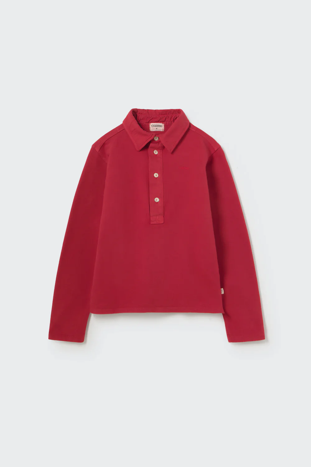Organic Cotton Fleece Collar Sweatshirt - Cali - Image 3