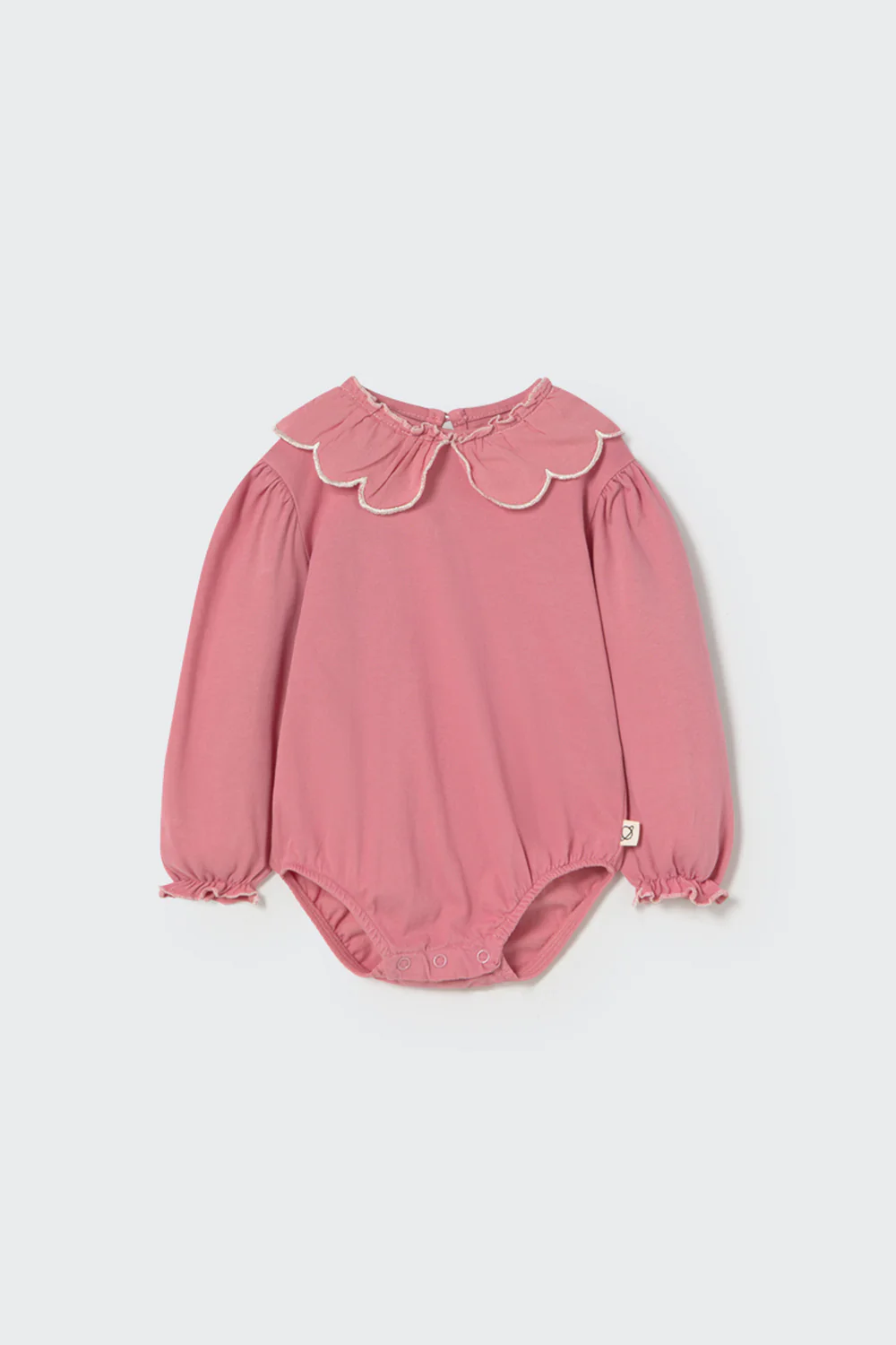 Organic Cotton Soft Warm Jersey Baby Bodysuit - Palma