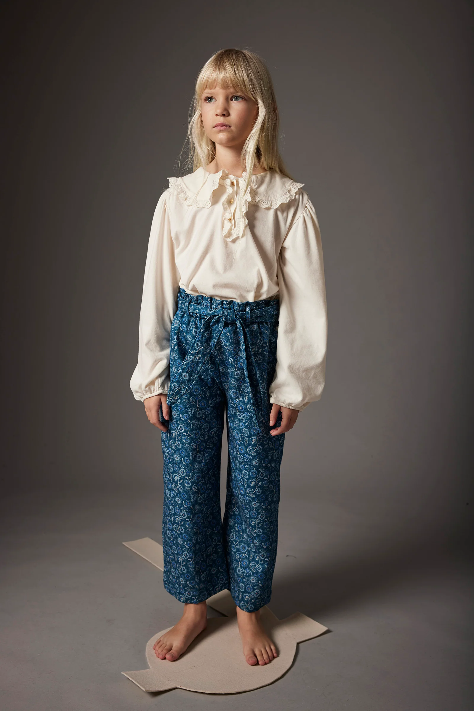 Organic Cotton Soft Warm Jersey Blouse - Alana - Image 2