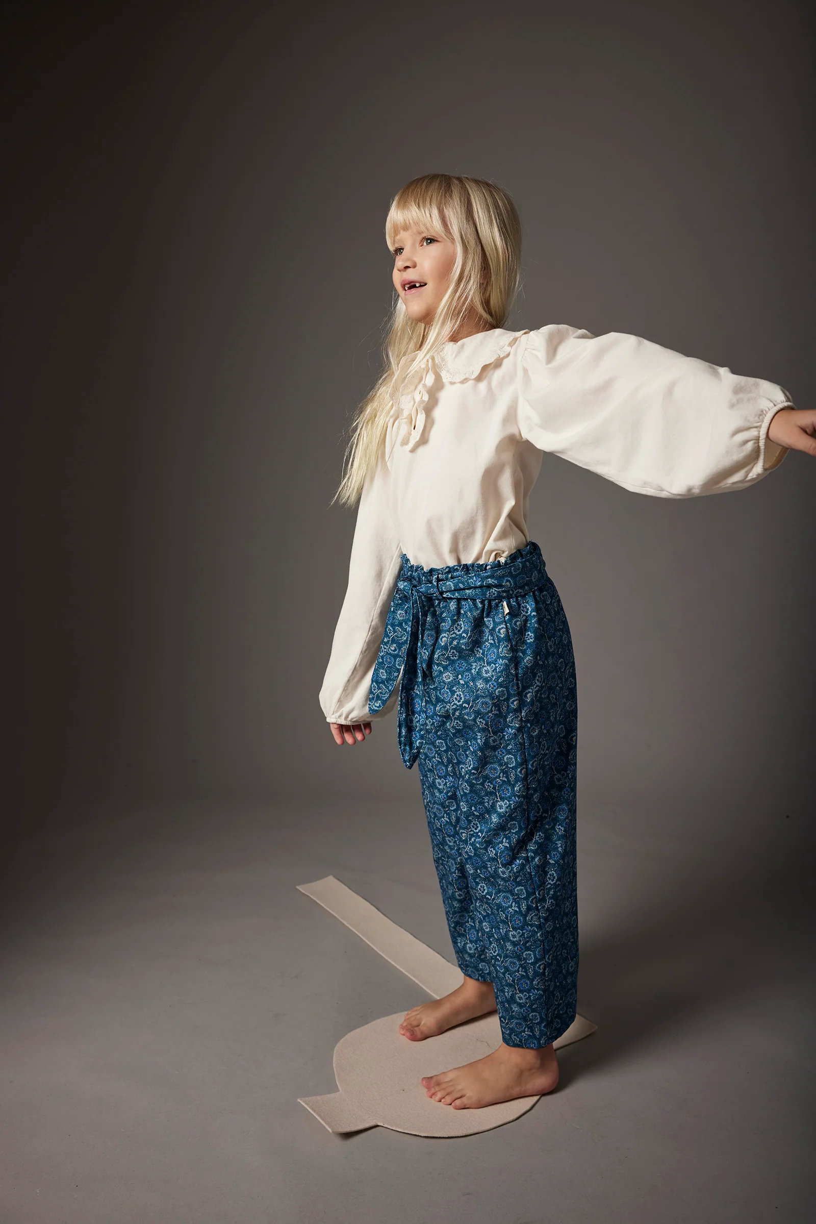 Organic Cotton Soft Warm Jersey Blouse - Alana - Image 3