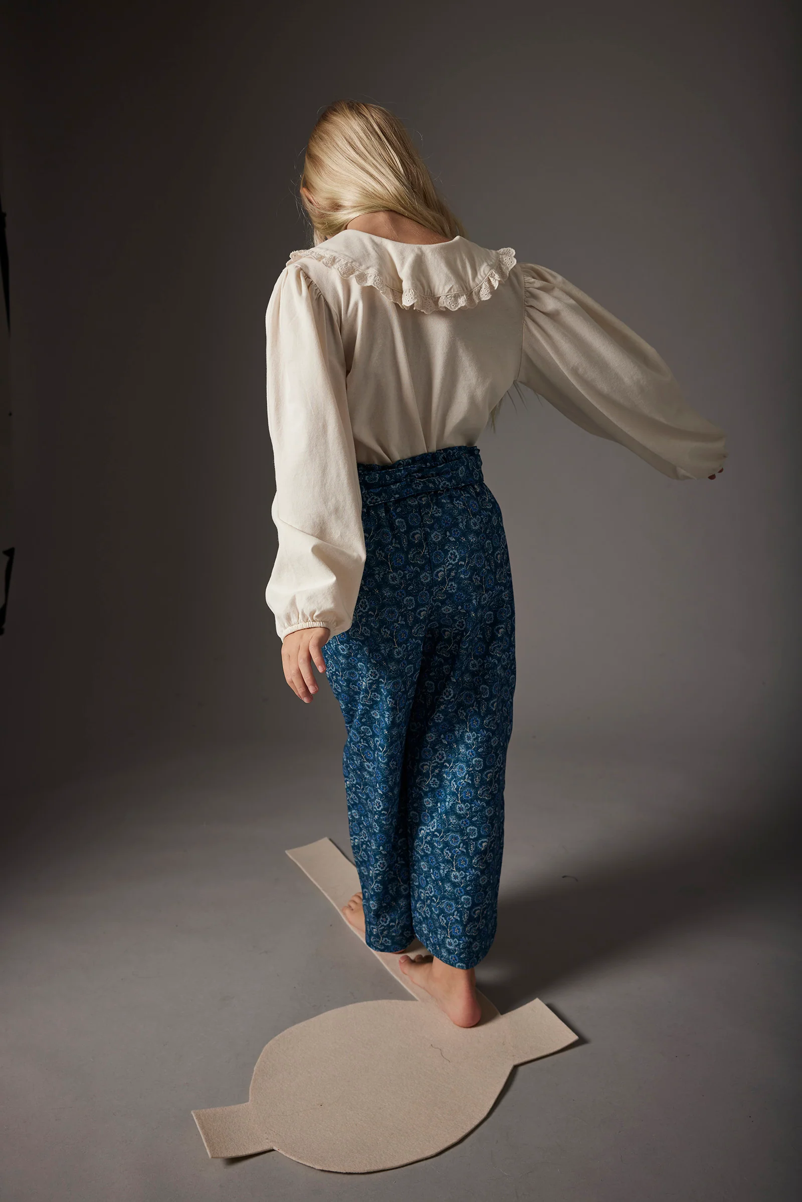 Organic Cotton Soft Warm Jersey Blouse - Alana - Image 4