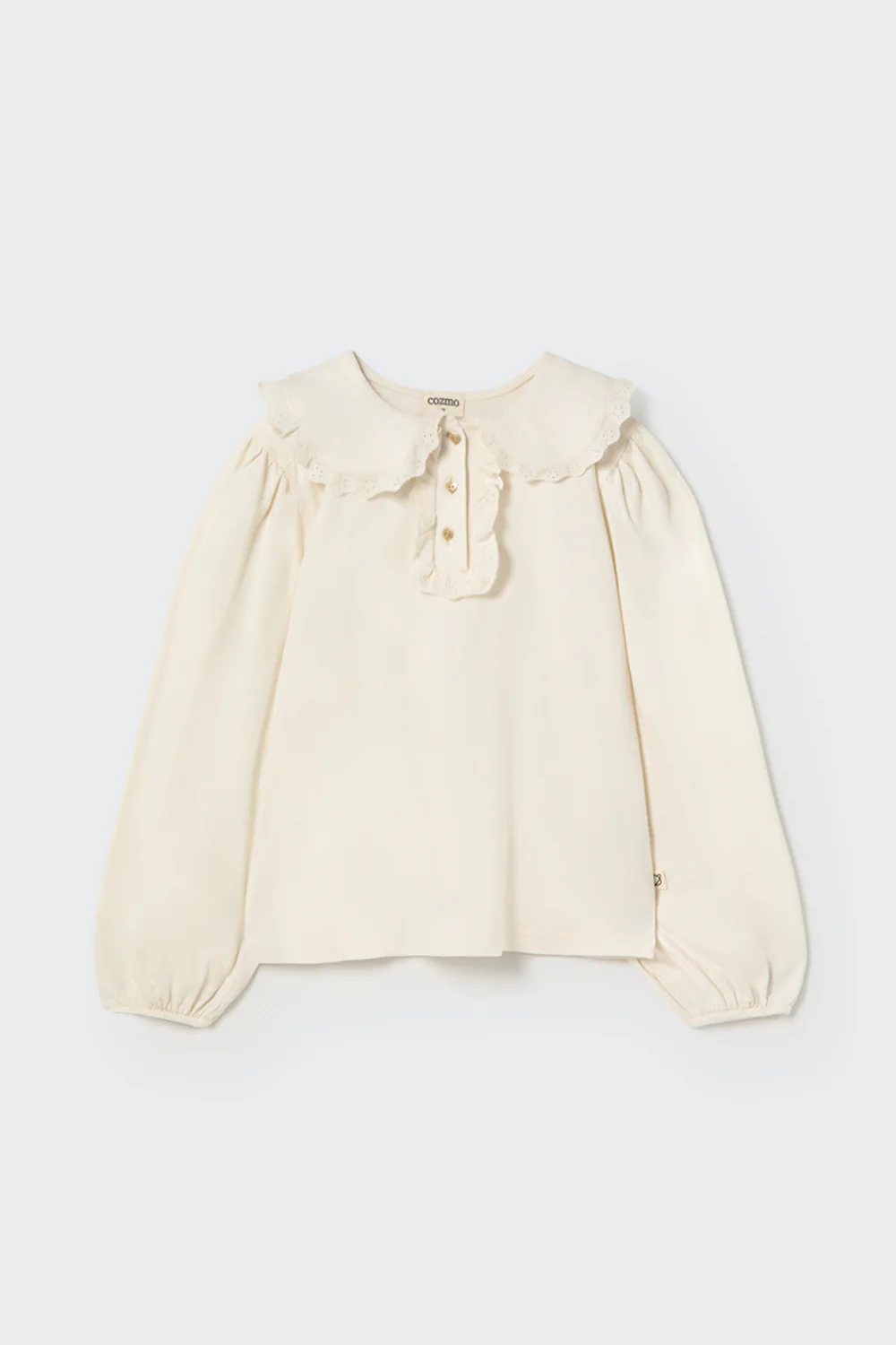 Organic Cotton Soft Warm Jersey Blouse - Alana - Image 9