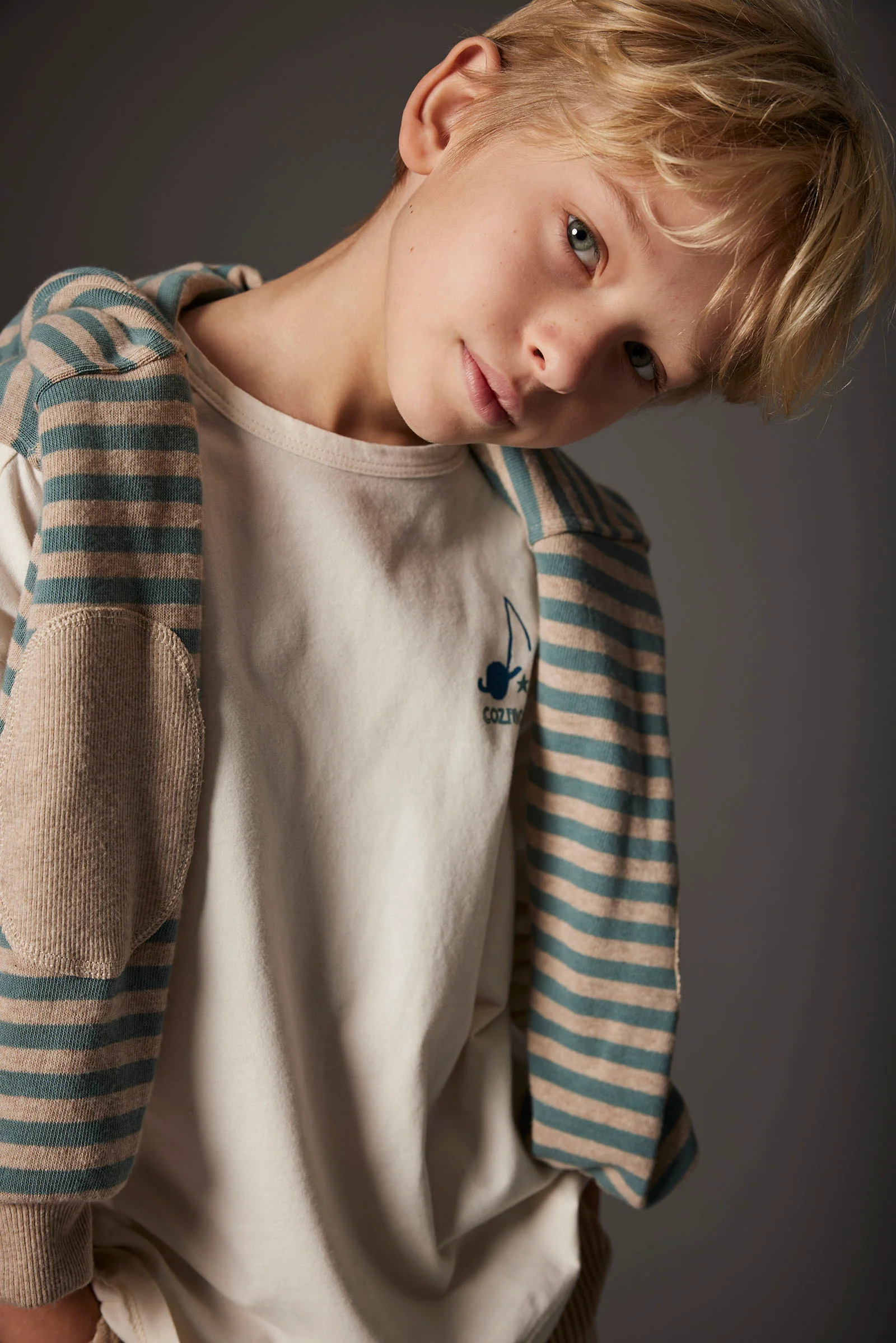 Organic Cotton Soft Warm Jersey T-shirt - Joel - Image 2