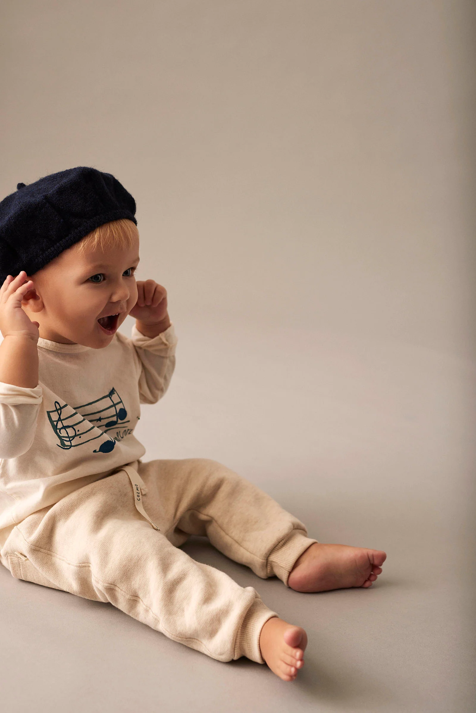 Organic Cotton Soft Warm Jersey Print Baby T-shirt - Joel - Image 4
