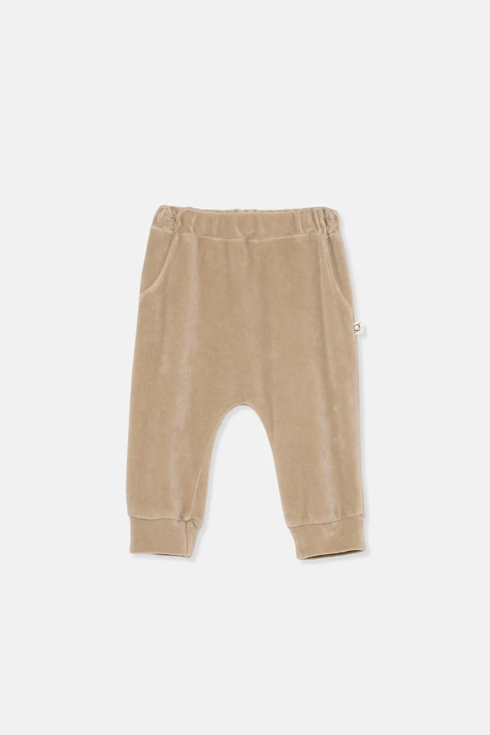 ORGANIC VELOUR BABY PANTS - Image 3