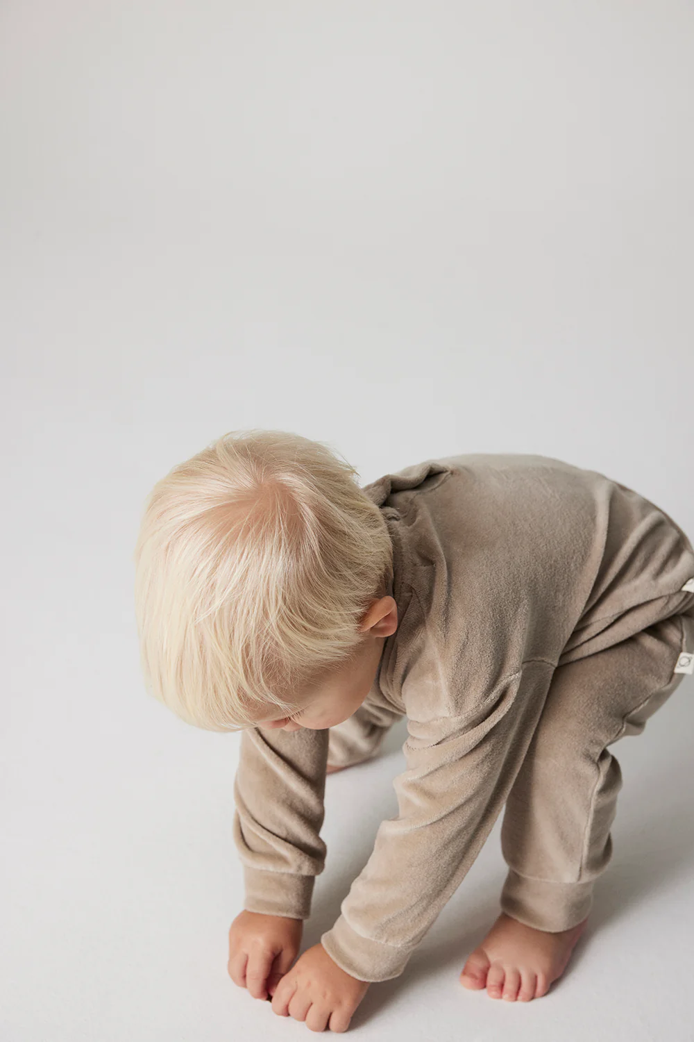 ORGANIC VELOUR BABY SWEATSHIRT - Image 3
