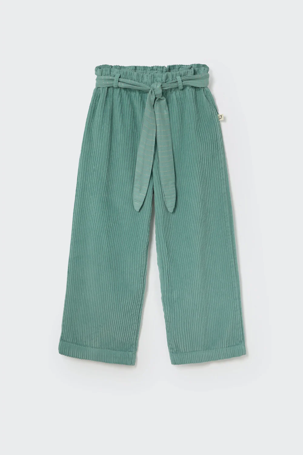 Organic Cotton Wide Corduroy Pants - Lima - Image 3