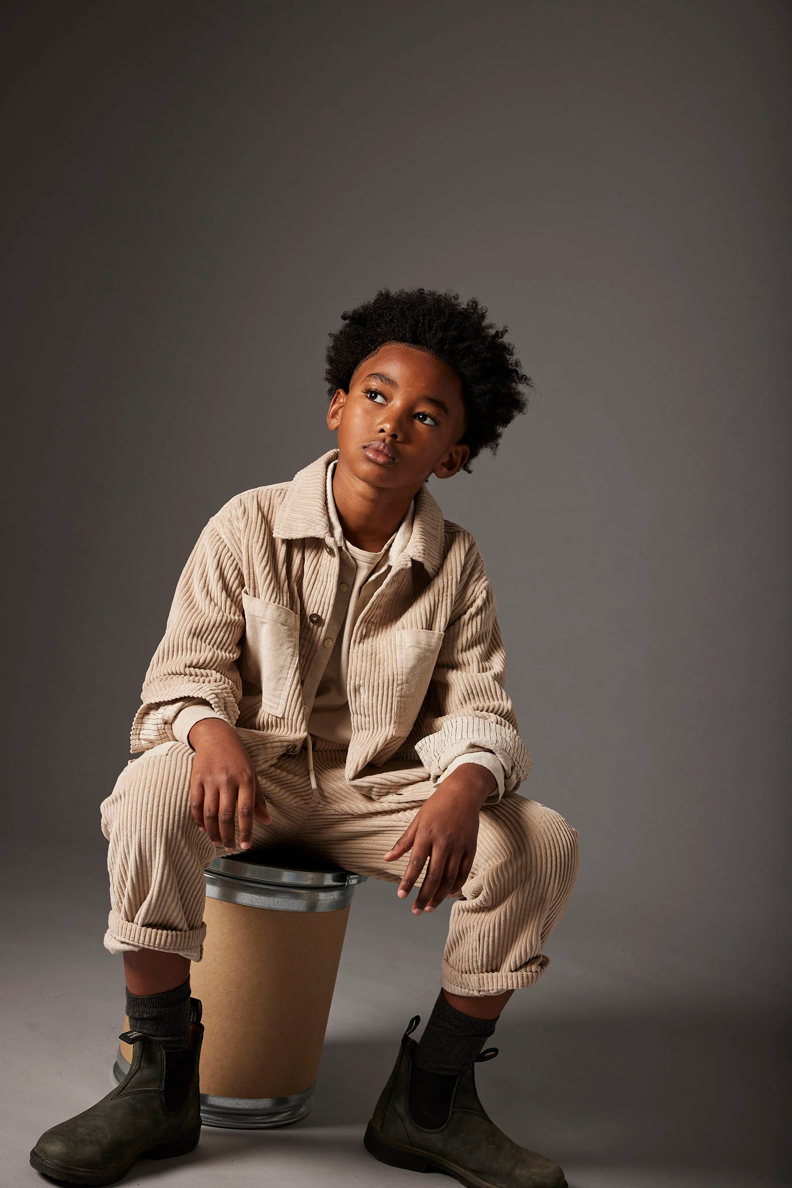 Organic Cotton Wide Corduroy Shirt - Dakar - Image 8