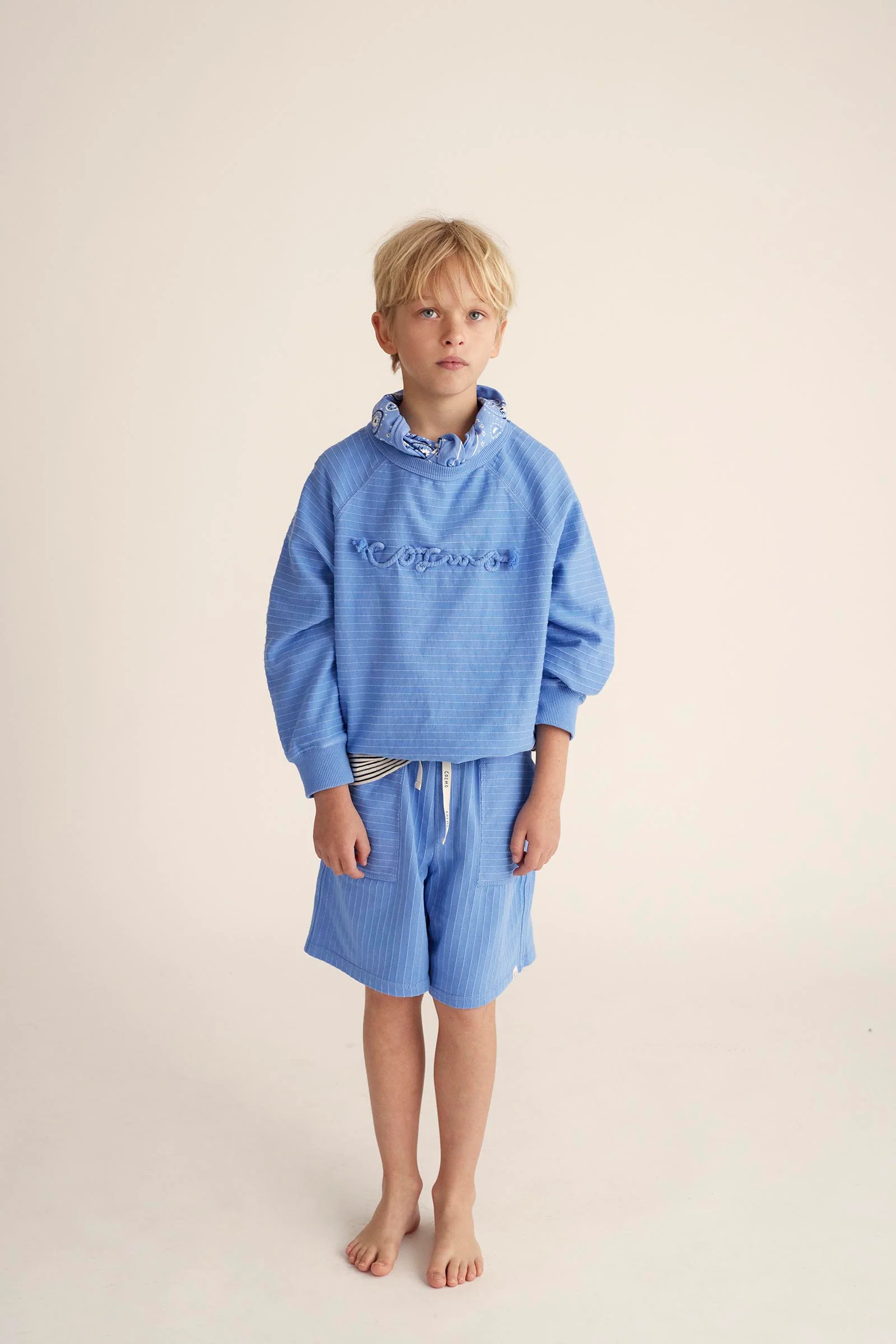 ORGANIC JACQUARD SWEATSHIRT COZMO - BRUNO - Image 3