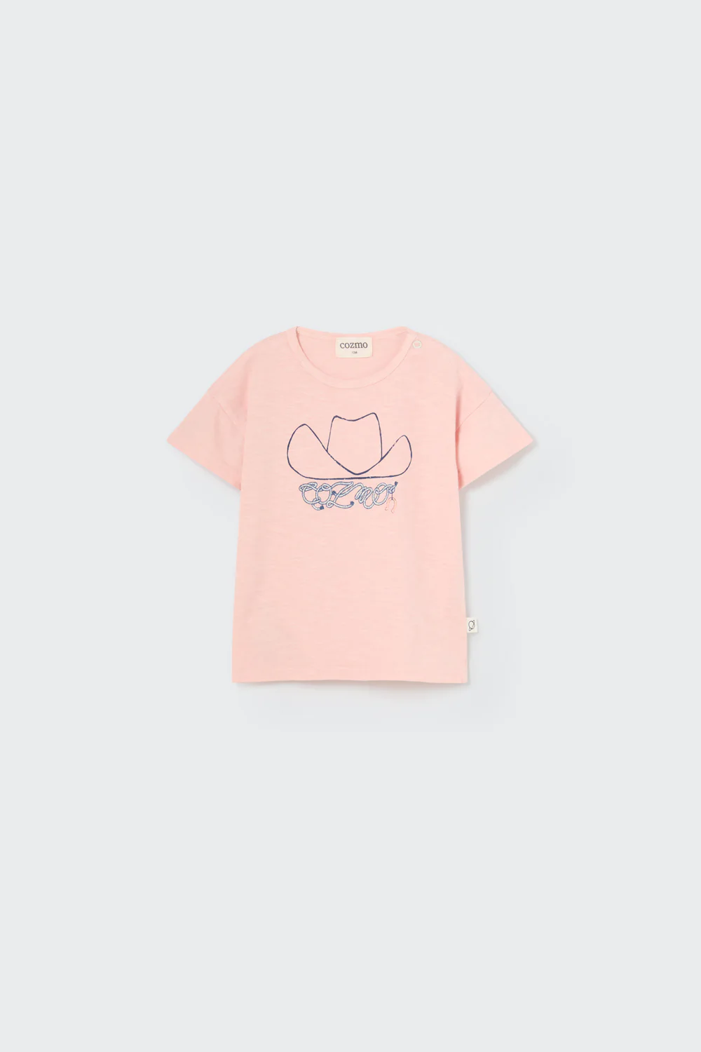 ORGANIC SLUB BABY PRINT T-SHIRT HAT - IAN - Image 6