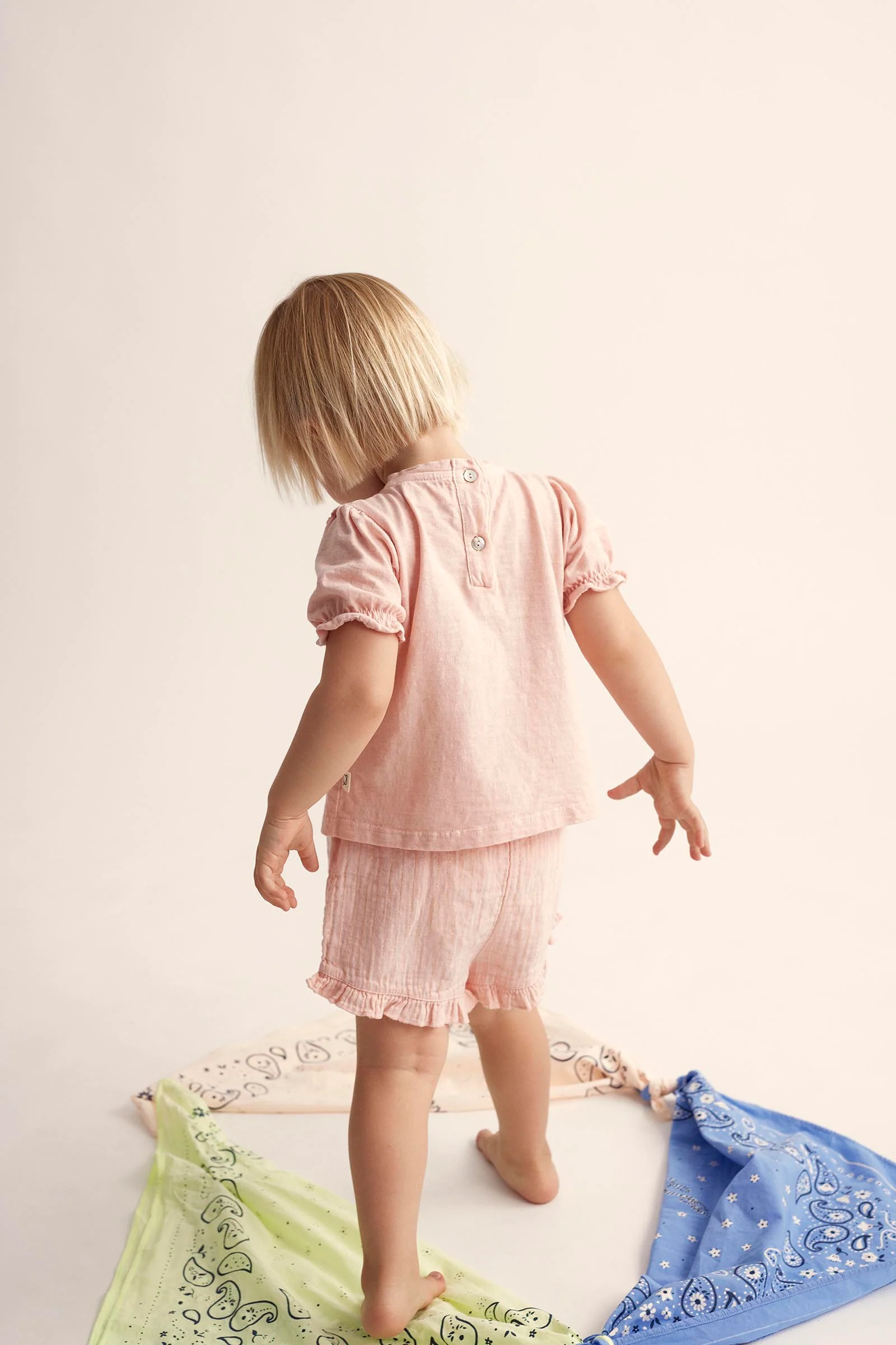 ORGANIC SLUB BABY PUFFED T-SHIRT - JULIA - Image 3