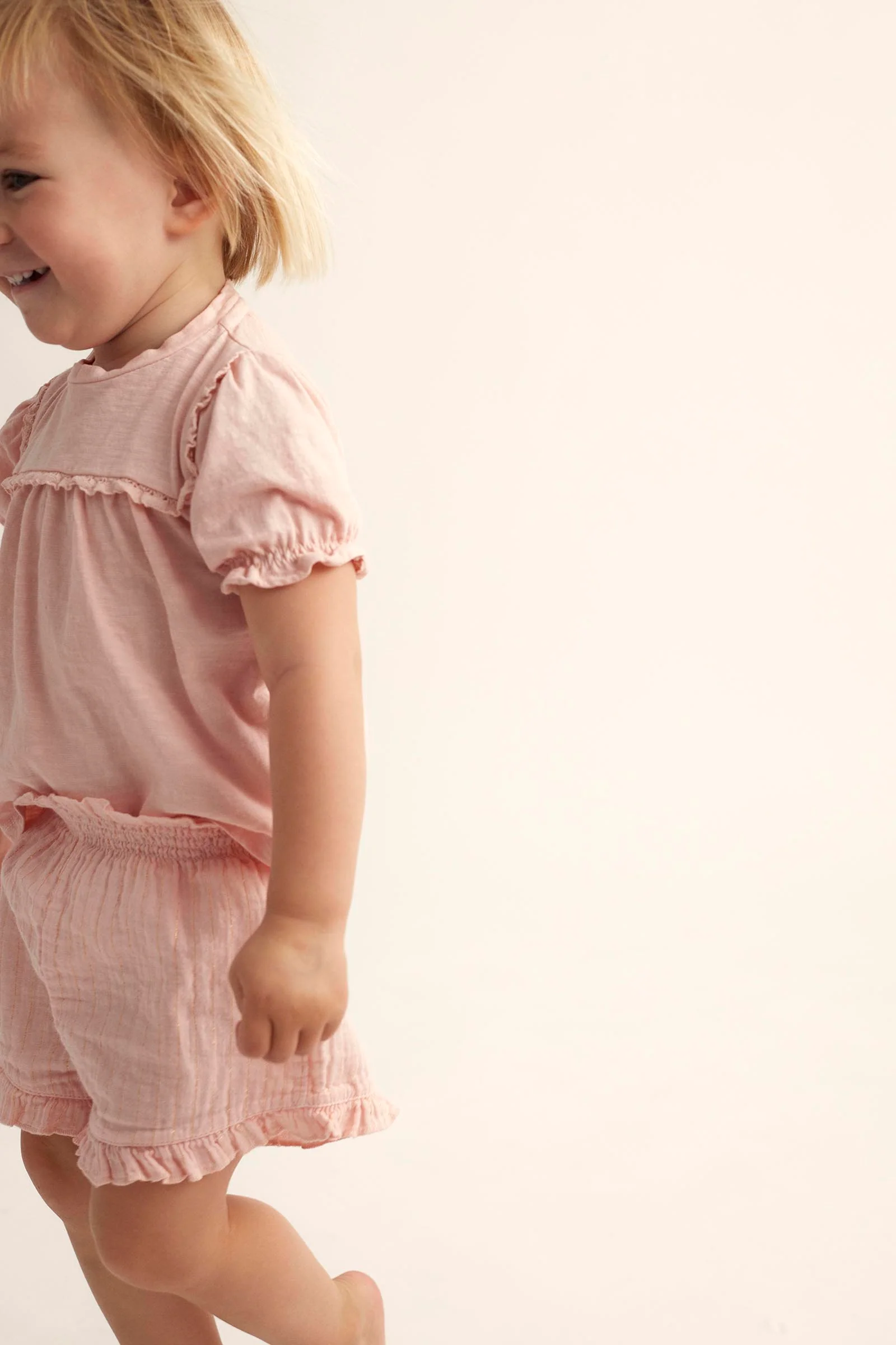 ORGANIC SLUB BABY PUFFED T-SHIRT - JULIA - Image 4