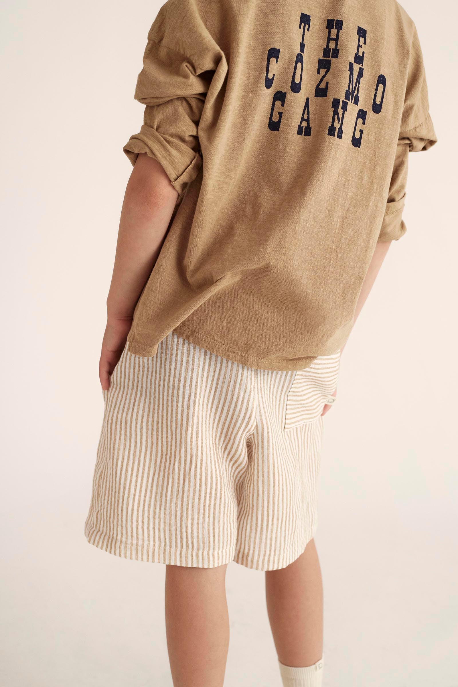 ORGANIC SLUB PRINT T-SHIRT HORSESHOE - JOEL - Image 5