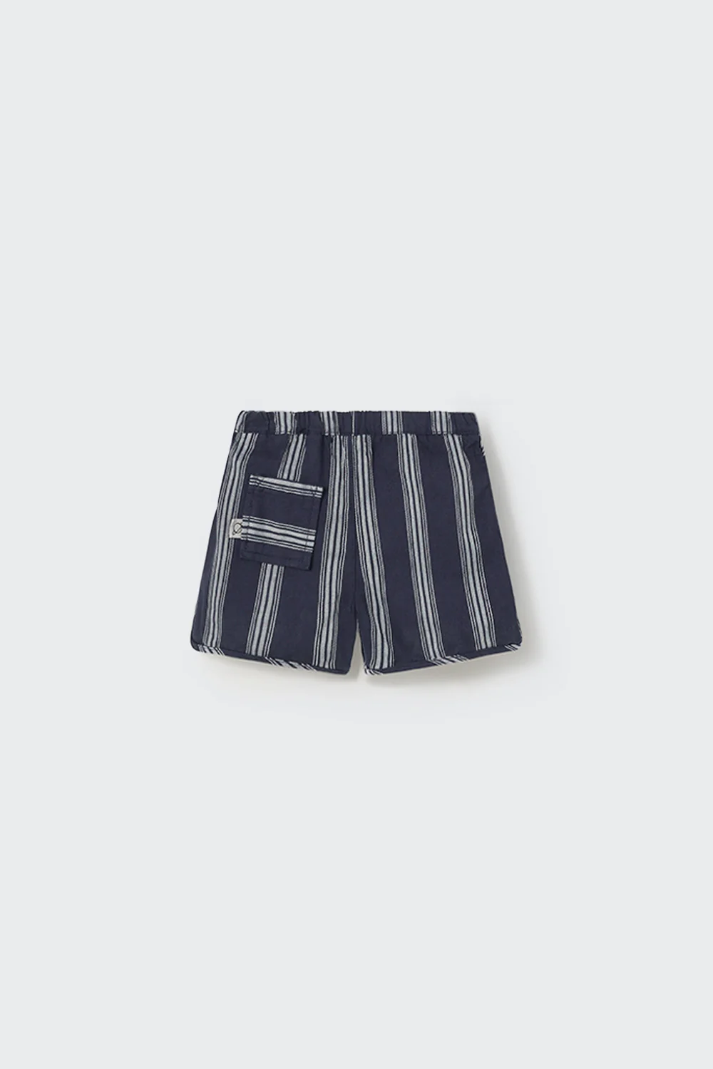 ORGANIC STRIPED BABY SHORTS - JULIUS - Image 2