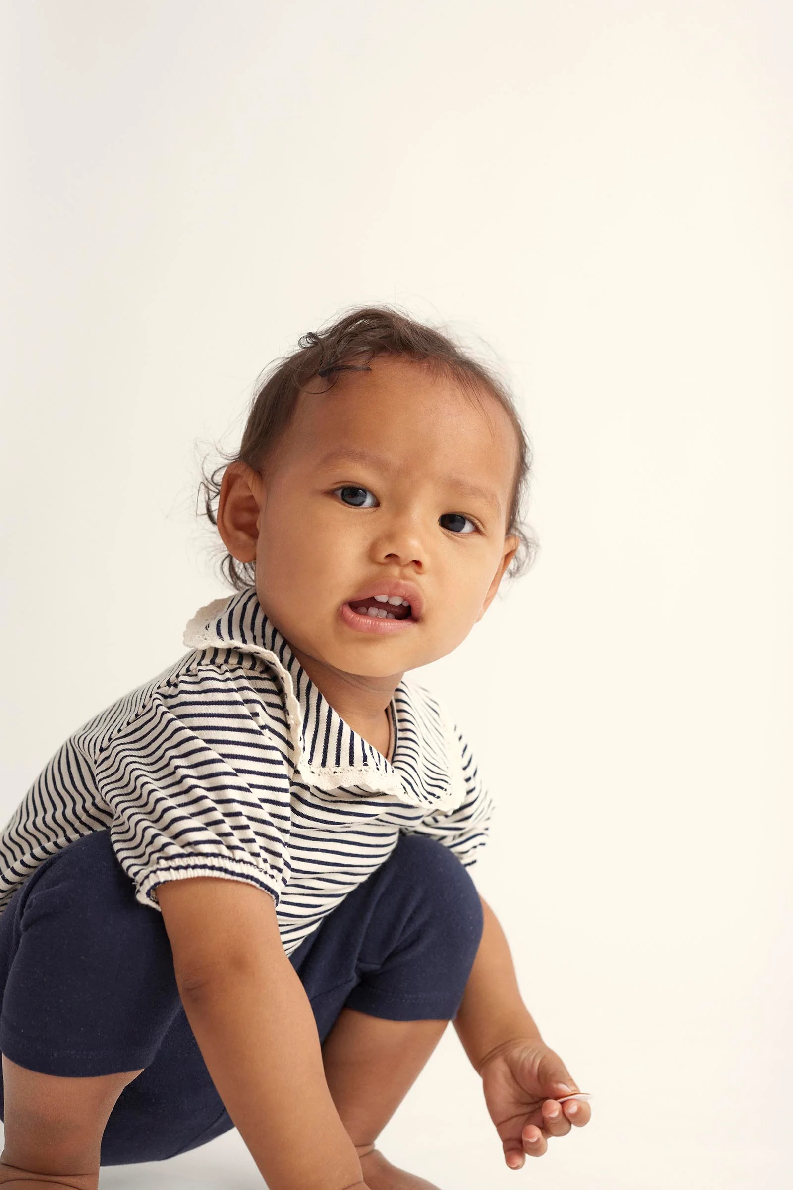 ORGANIC SLUB STRIPED BABY T-SHIRT - BECA - Image 3
