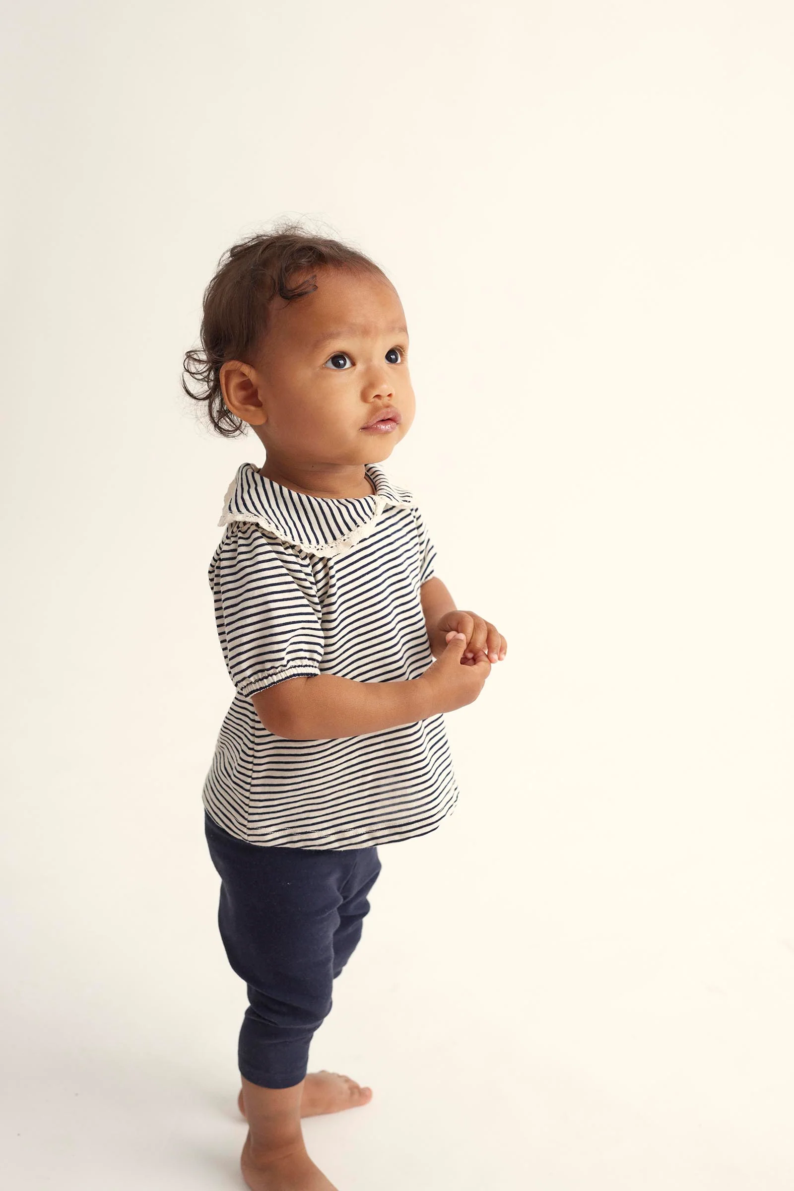 ORGANIC SLUB STRIPED BABY T-SHIRT - BECA - Image 5