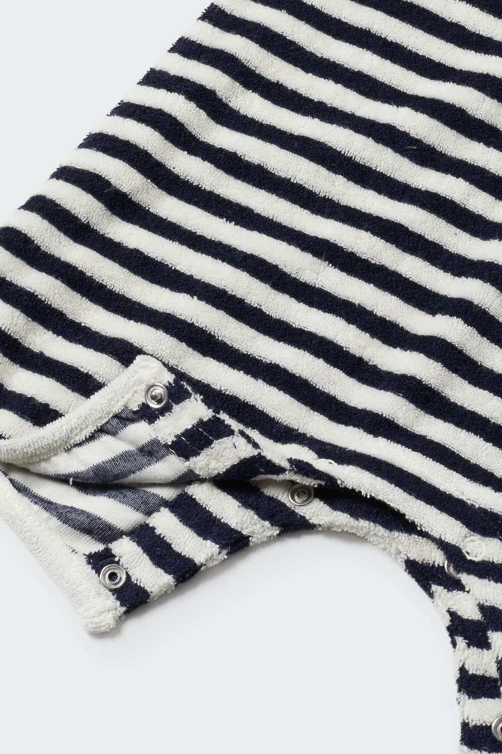 ORGANIC STRIPED TOWELING BABY JUMPSUIT - LUC - Image 5