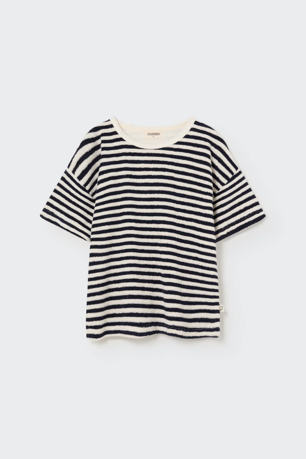 ORGANIC STRIPED TOWELING T-SHIRT - ENEA - Image 4
