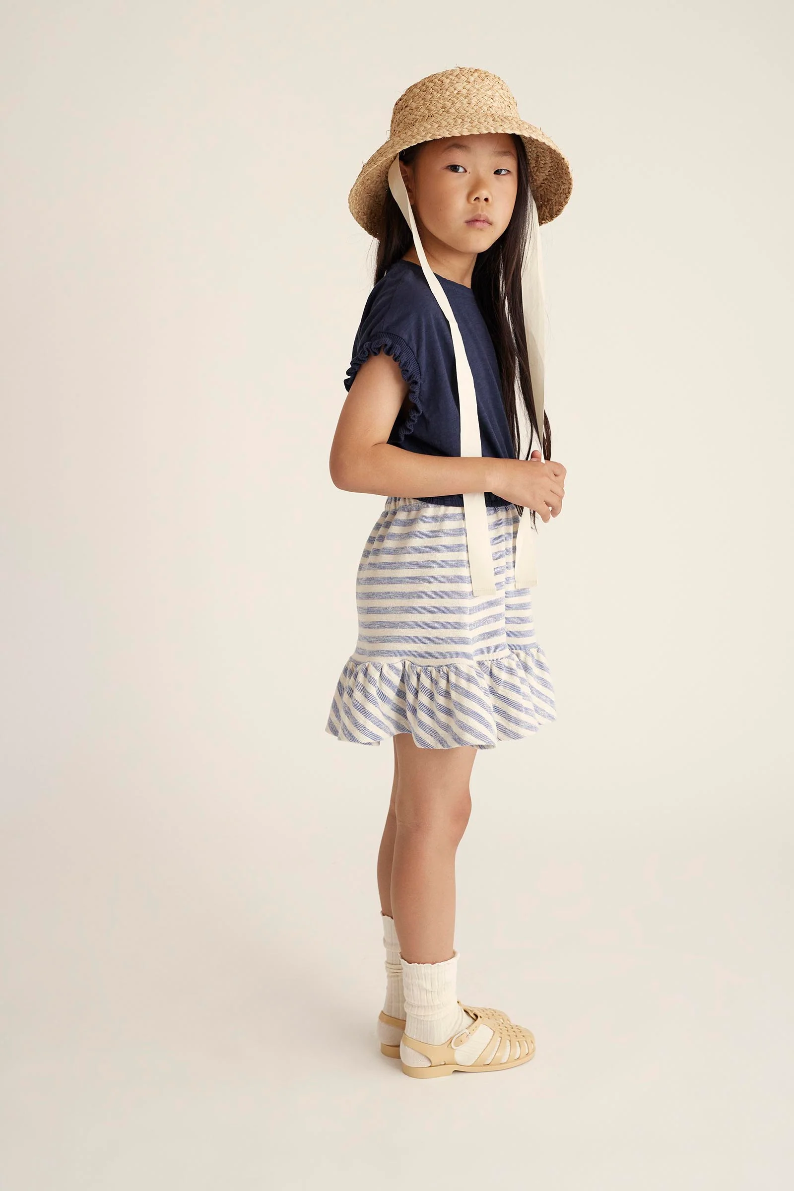 ORGANIC STRIPES SKIRT - LUNA - Image 3
