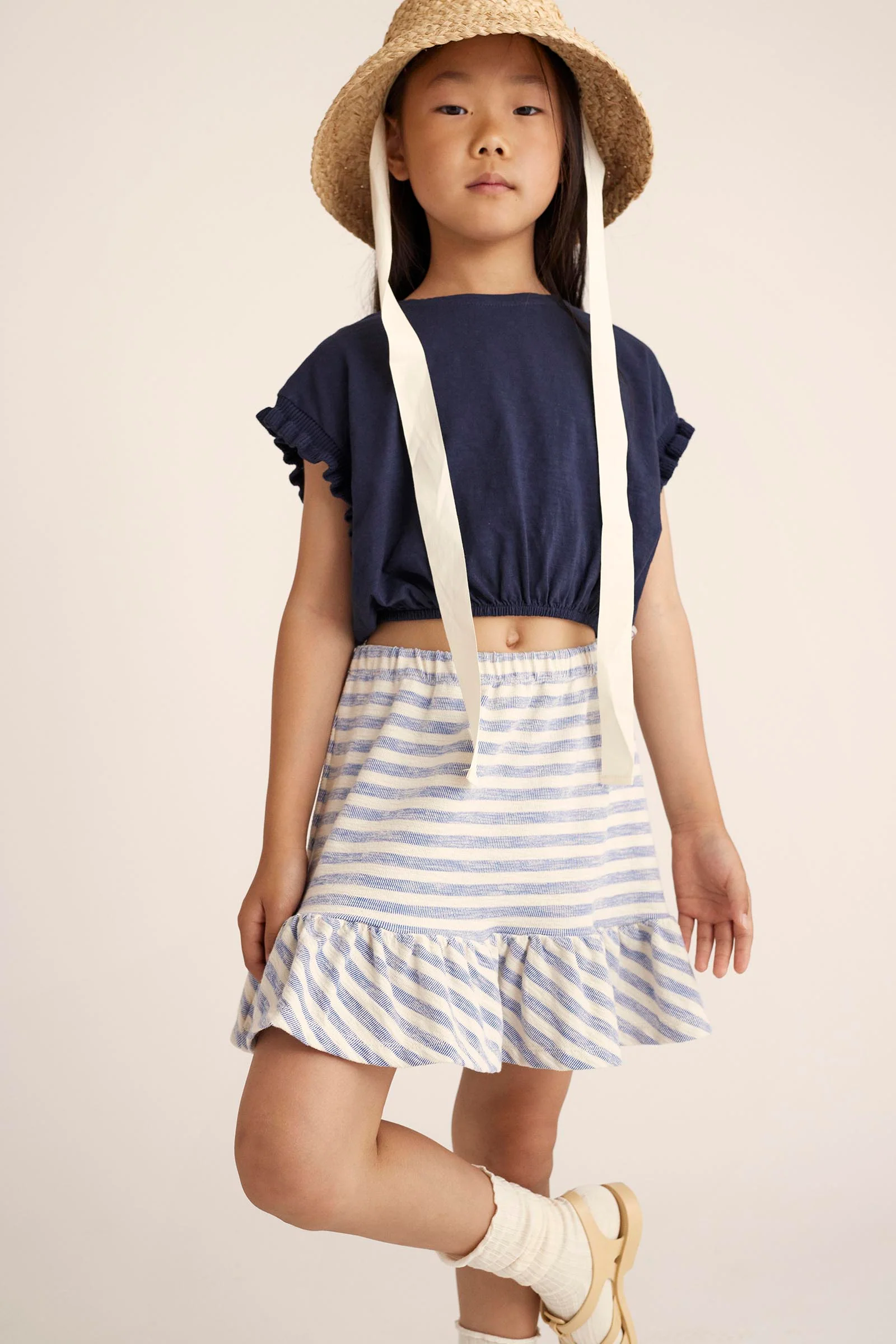 ORGANIC STRIPES SKIRT - LUNA - Image 4