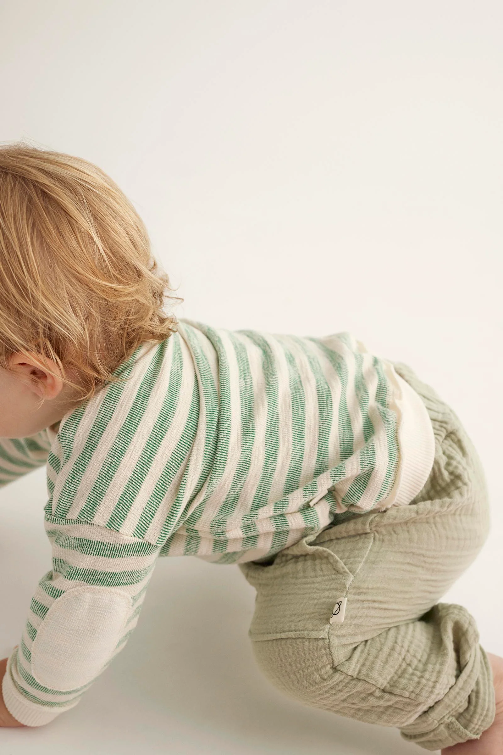 ORGANIC STRIPES BABY SWEATSHIRT - THIAGO - Image 5