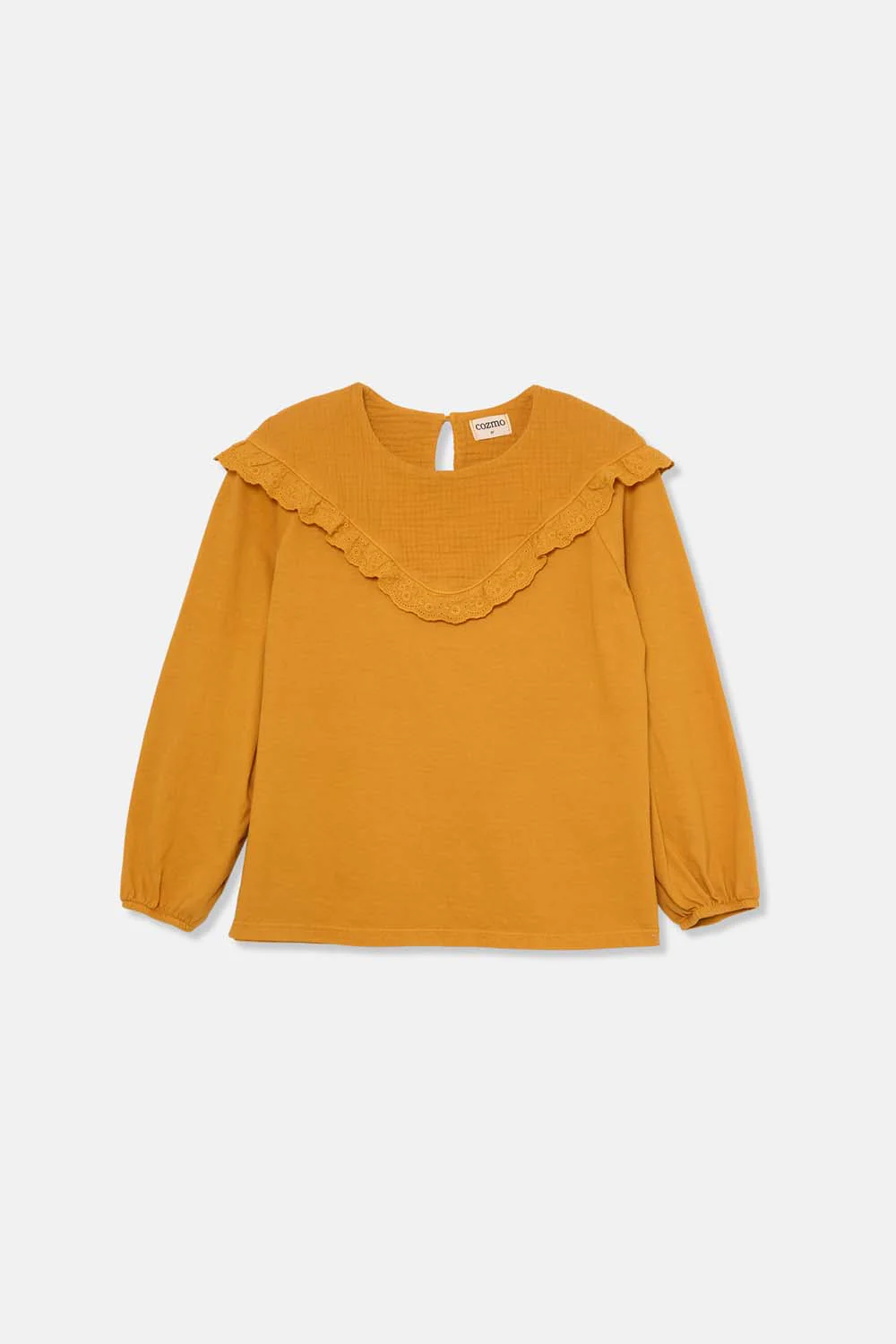 ORGANIC WARM FLOUNCED T-SHIRT - Image 3
