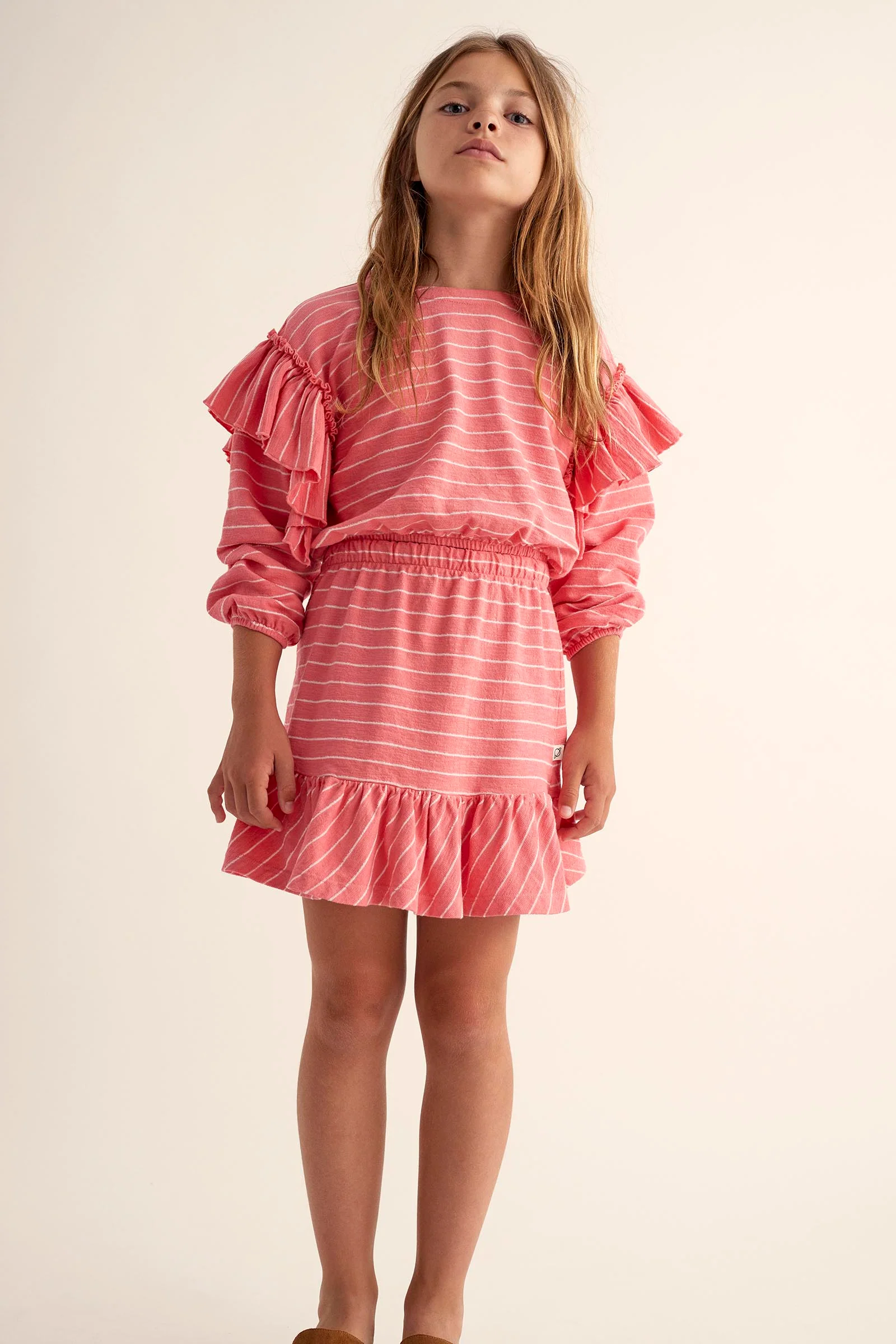ORGANIC STRIPES SWEATSHIRT - SILVIA - Image 3