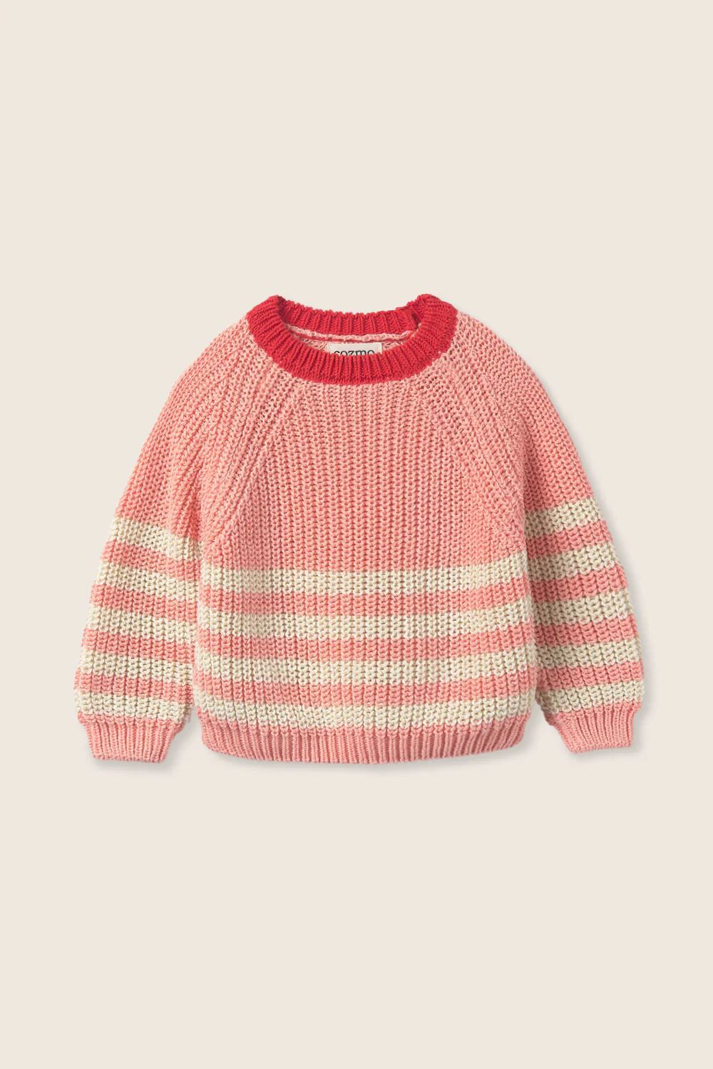 Pearled Stitch Tricot Baby Sweater - Image 3