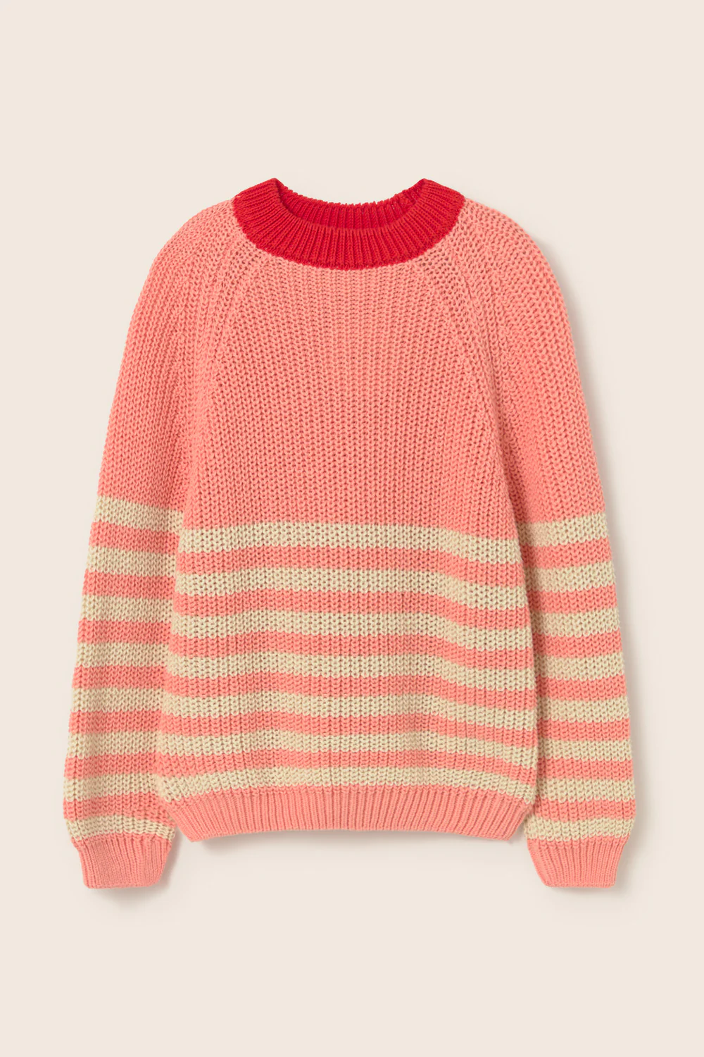 Pearled Stitch Tricot Sweater