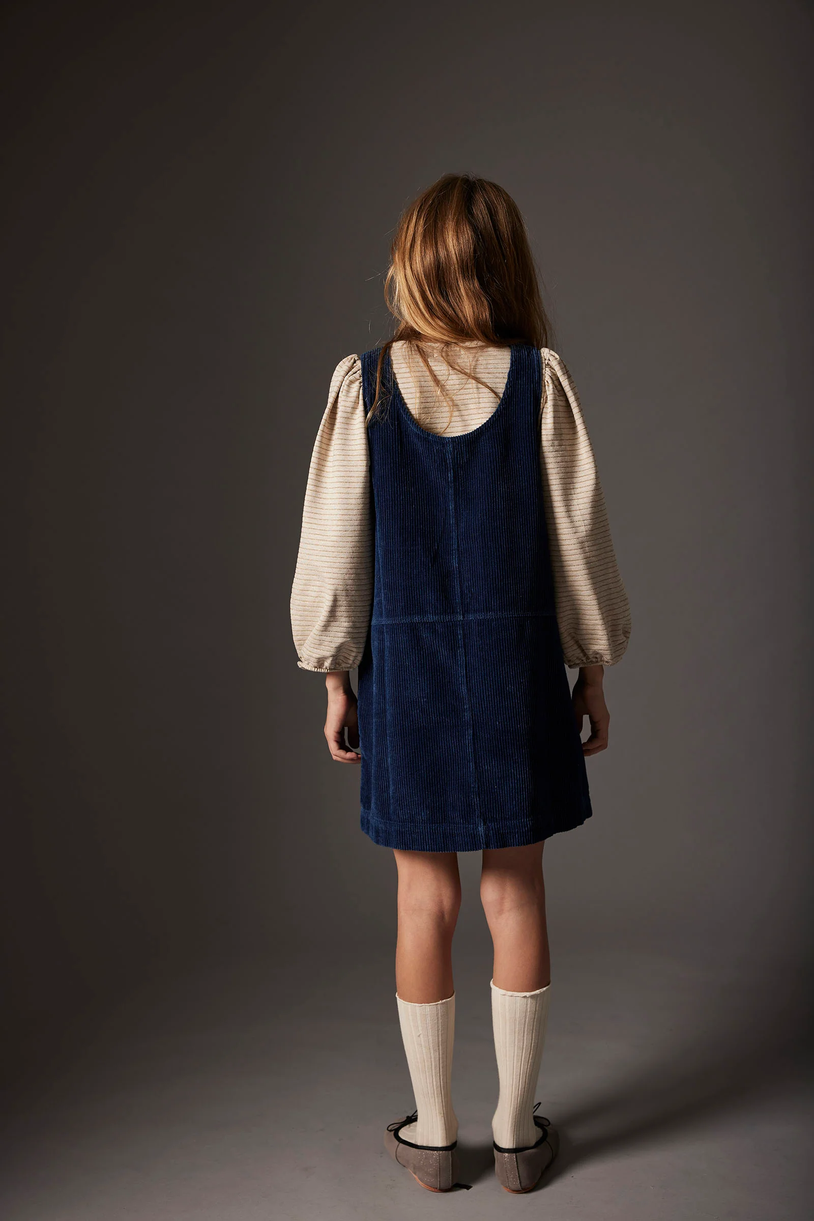 Denim Corduroy Dress - Emilia - Image 3