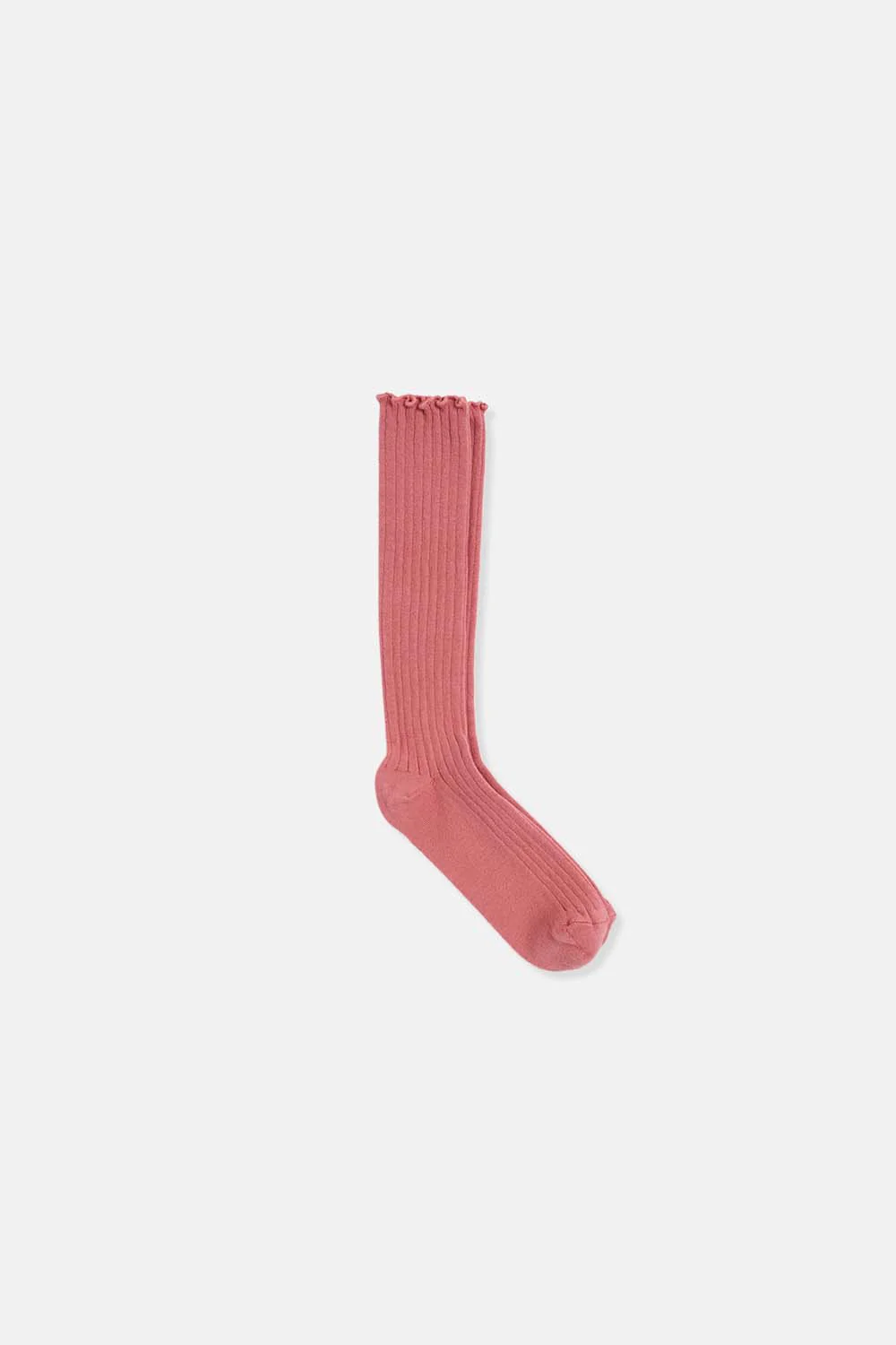 ORGANIC RIB-KNIT RUFFLE SOCKS - Image 5